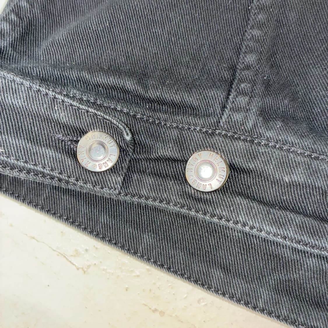 헬무트 랭 빈티지 아카이브 데님 지퍼 트러커 자켓 상품이미지4