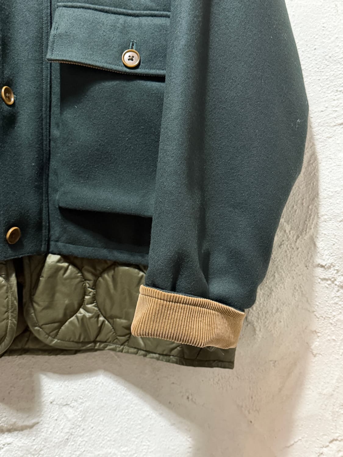 캡틴선샤인 Kaptain Sunshine 레이어드 피셔맨 헌팅 재킷 상품이미지4