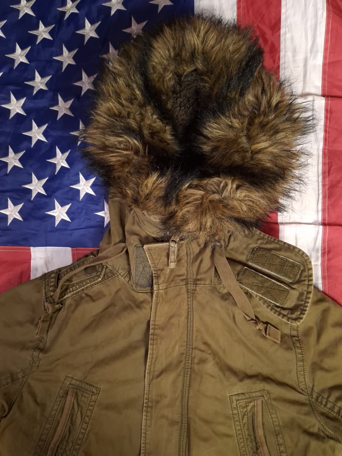 오리지날 아베크롬비 후드퍼 야상 상품이미지9