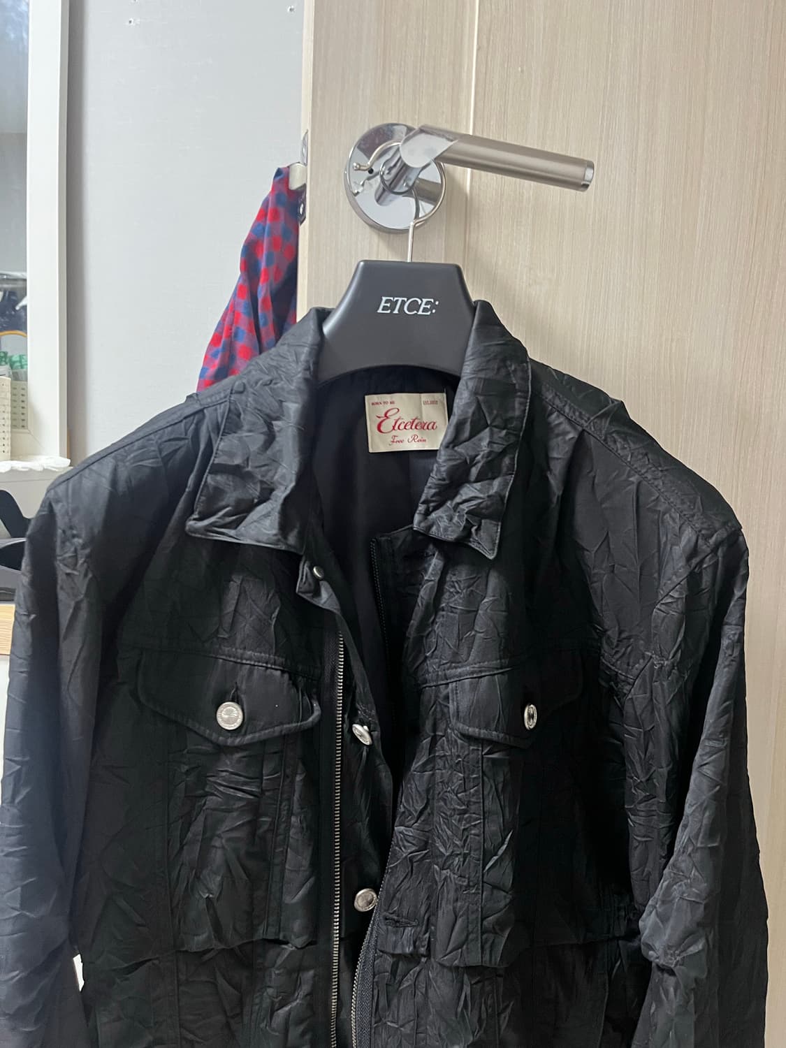 etce 핀치드 링클 자켓 m사이즈 상품이미지2