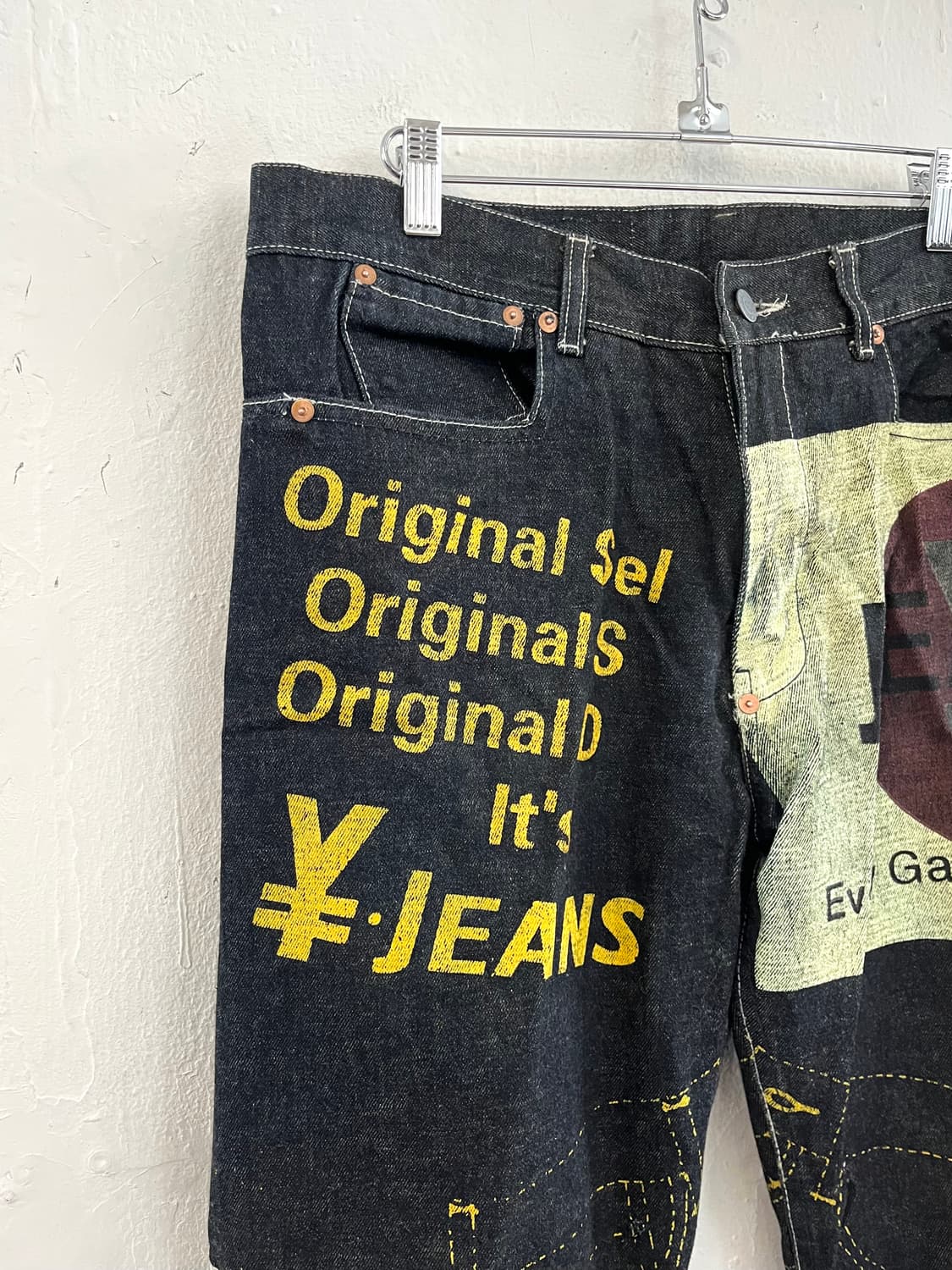 미치코 코시노 YEN JEANS 페인팅 데님 팬츠 상품이미지3