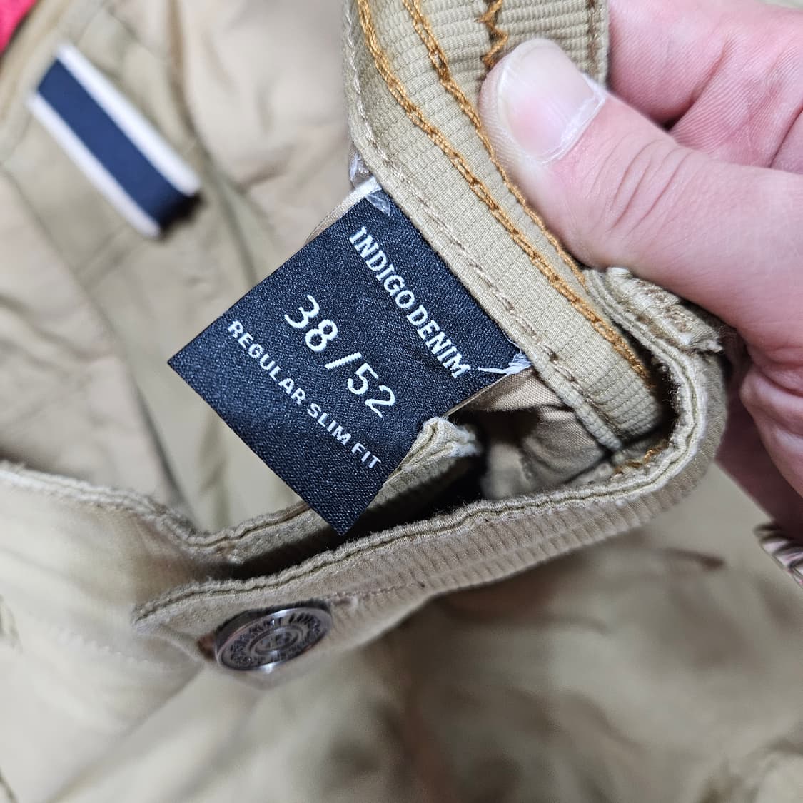 지아니루포 코듀로이 골덴 베이지 카고바지 38size 상품이미지6