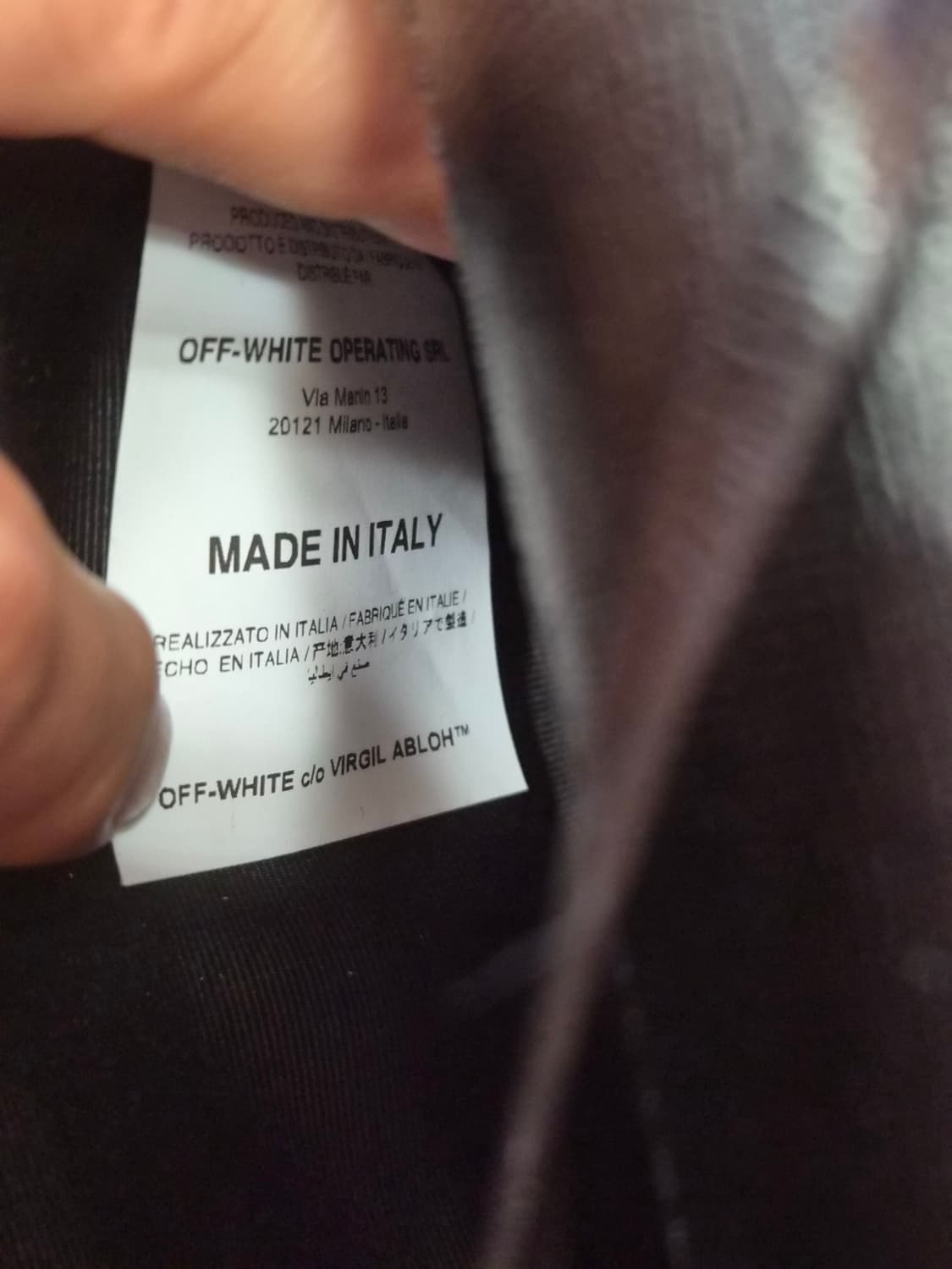 (정품) 오프화이트 미니 크로스백 (명품 여자 남자 가방 숄더백) 상품이미지4