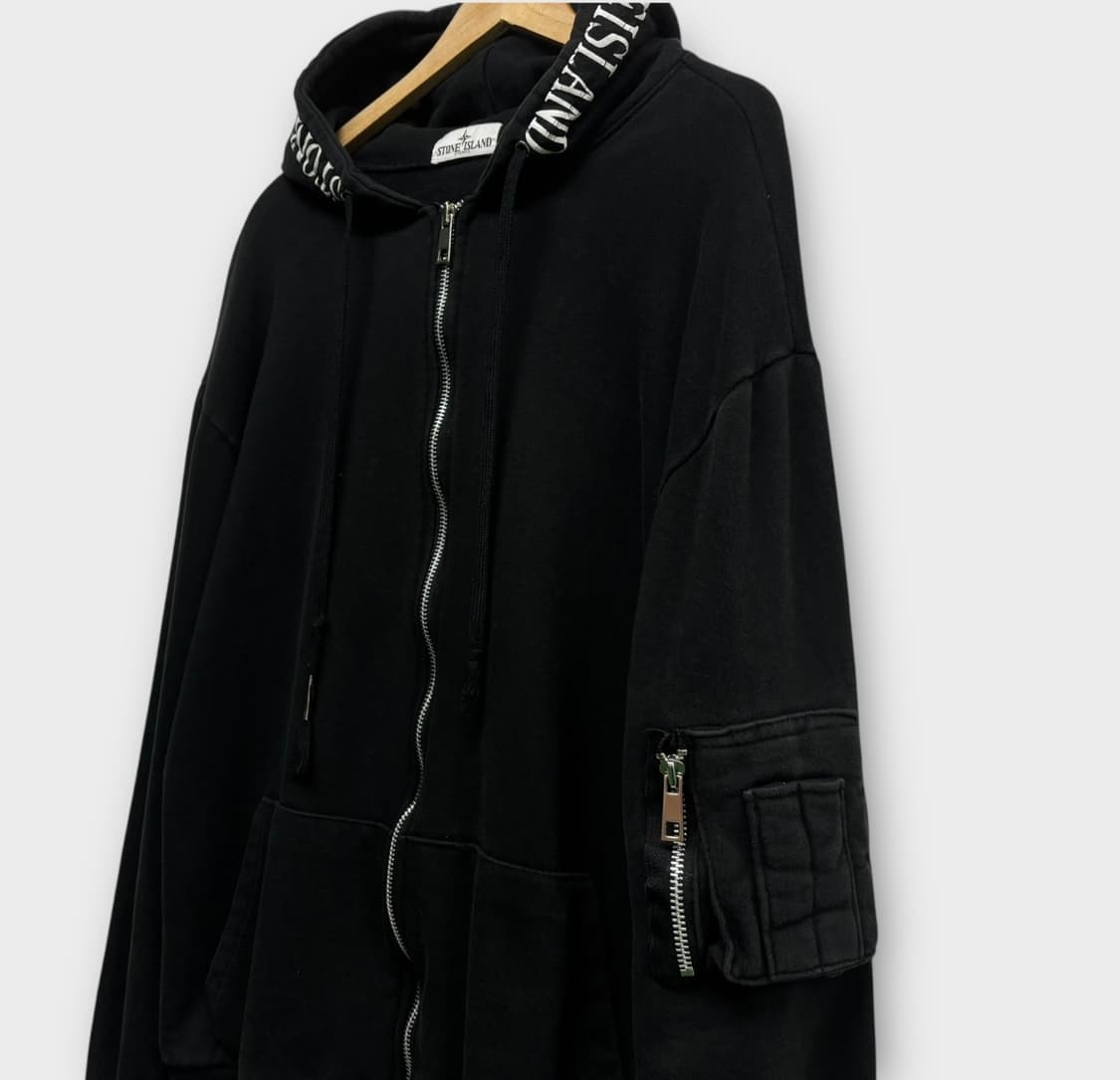 스톤 로고 STONE  후드집업  XL 상품이미지3