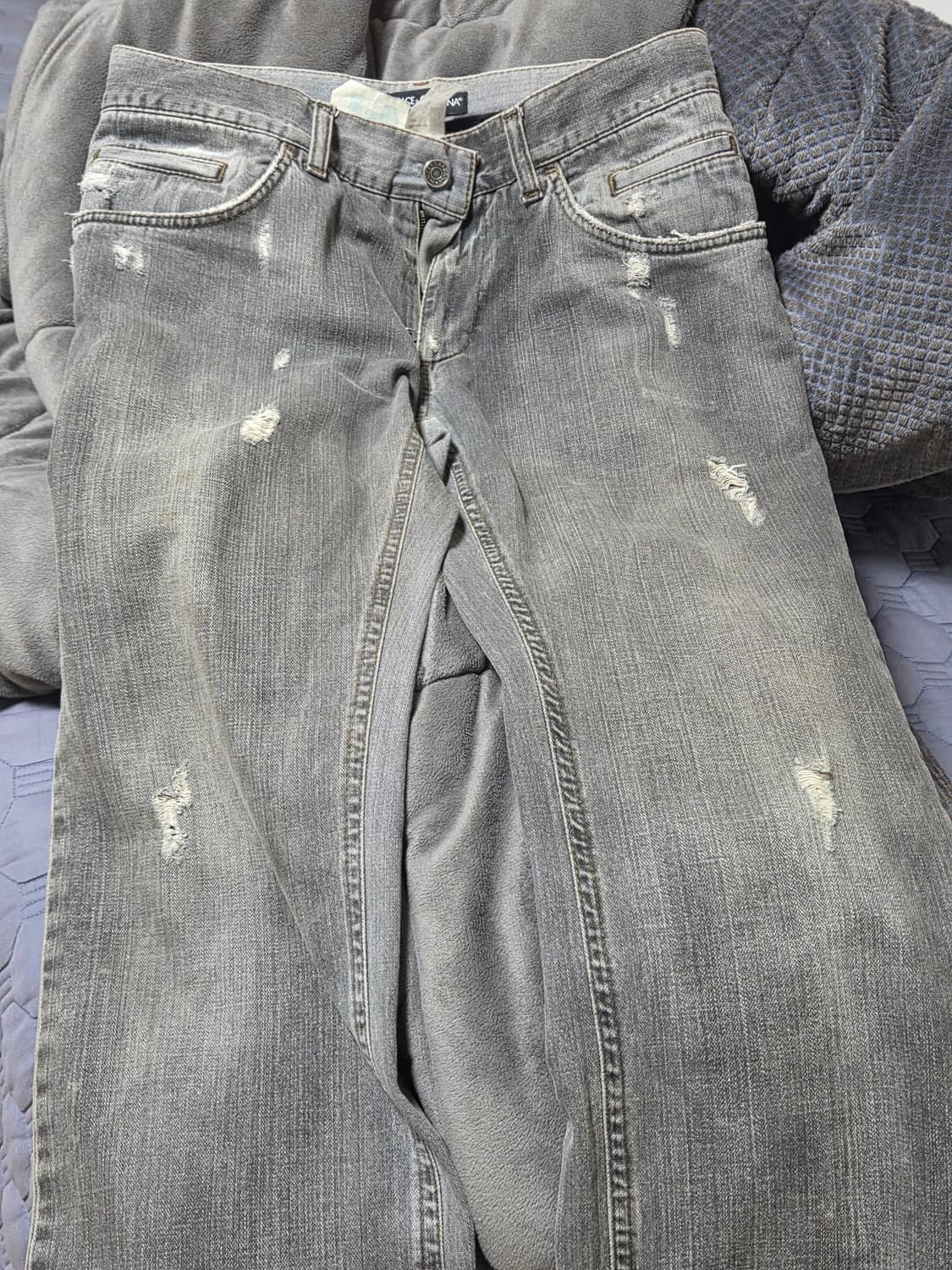 돌체앤가바나 그런지 디스트로이드 데님 상품이미지1