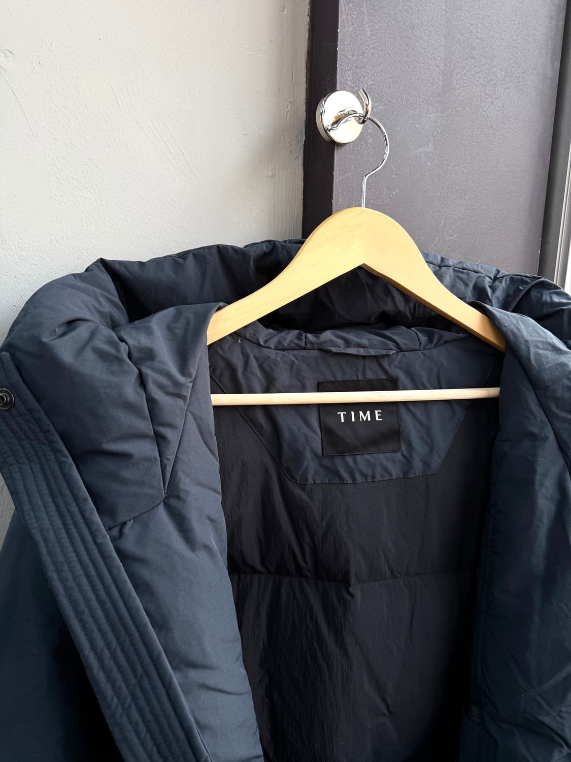 .100~105/ 타임옴므 21-22FW 구스다운 후디 패딩점퍼 상품이미지6