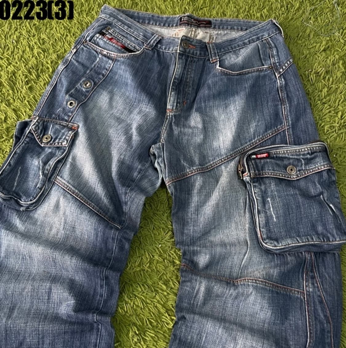 FUBU 카고 데님 팬츠 청바지 상품이미지2