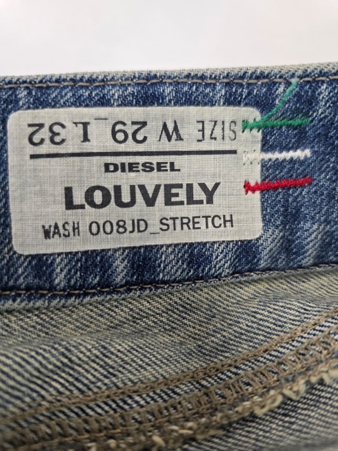 디젤 데님팬츠 데미지진 중청 W29 L32 상품이미지6