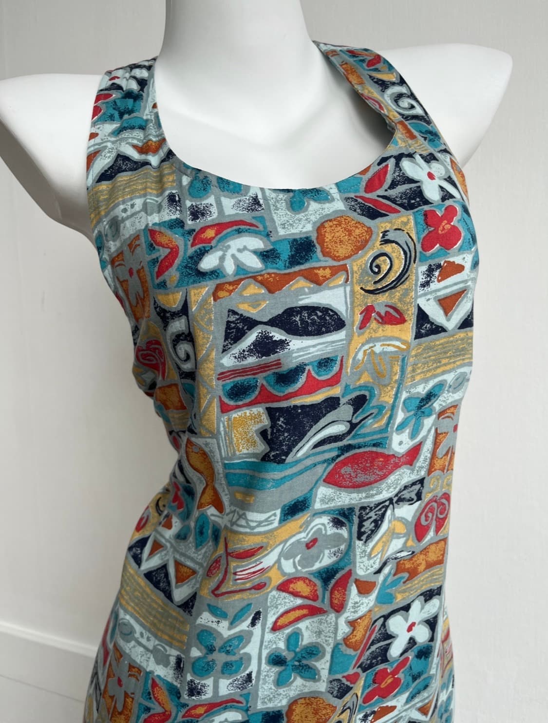 JOHN MALLORY 에스닉 패턴 백리본 원피스 상품이미지3