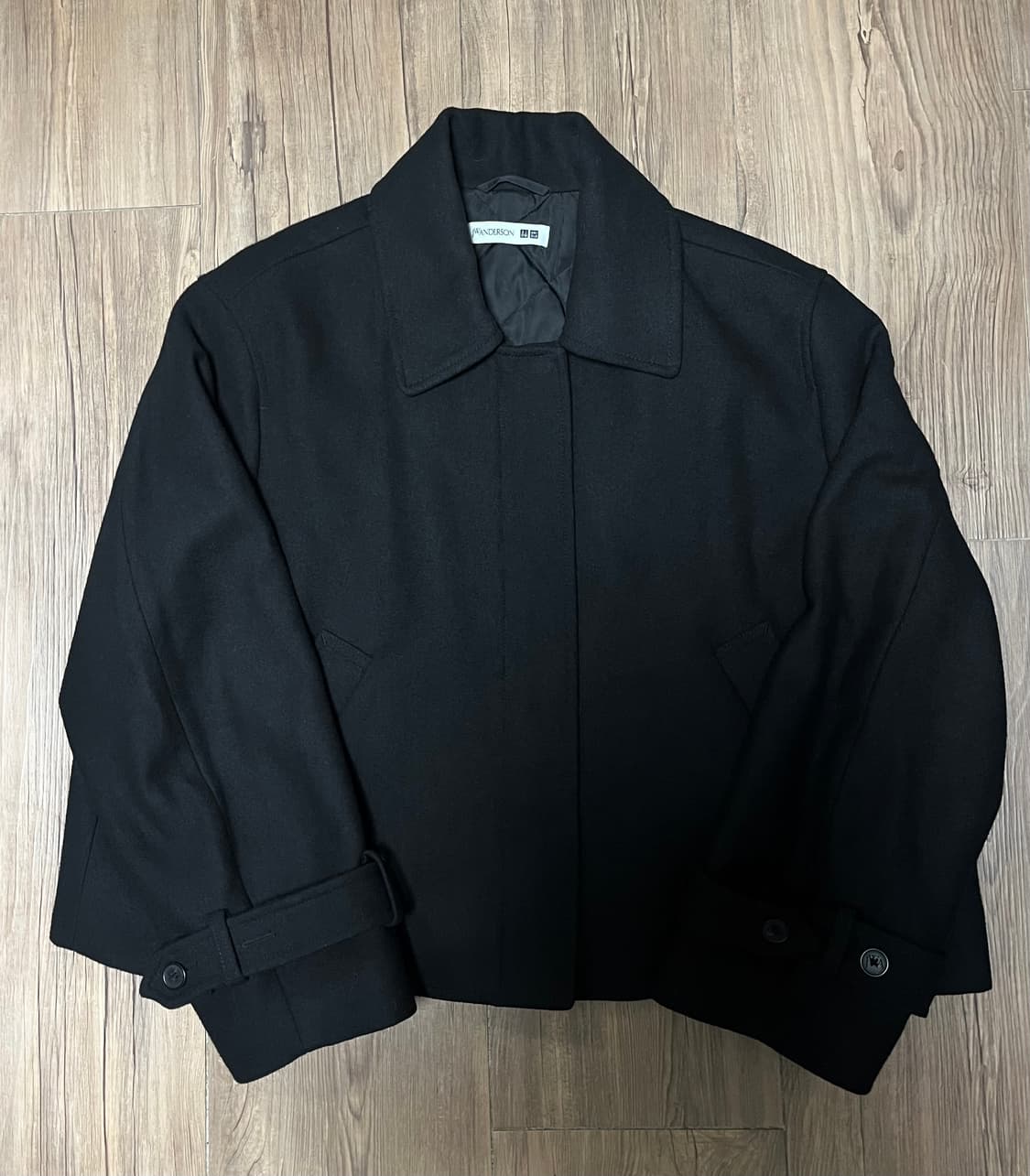 [JW Anderson] 울블렌드 쇼트재킷(블랙) 상품이미지3