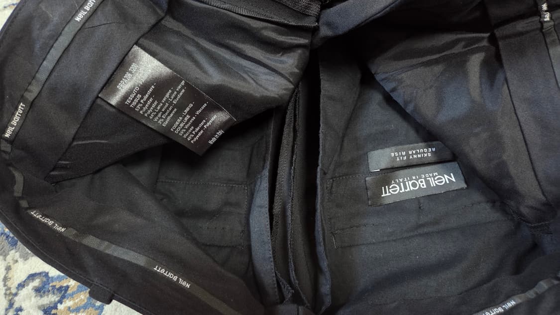 [44] 닐바렛 슬렉스 스키니핏 블랙 상품이미지4