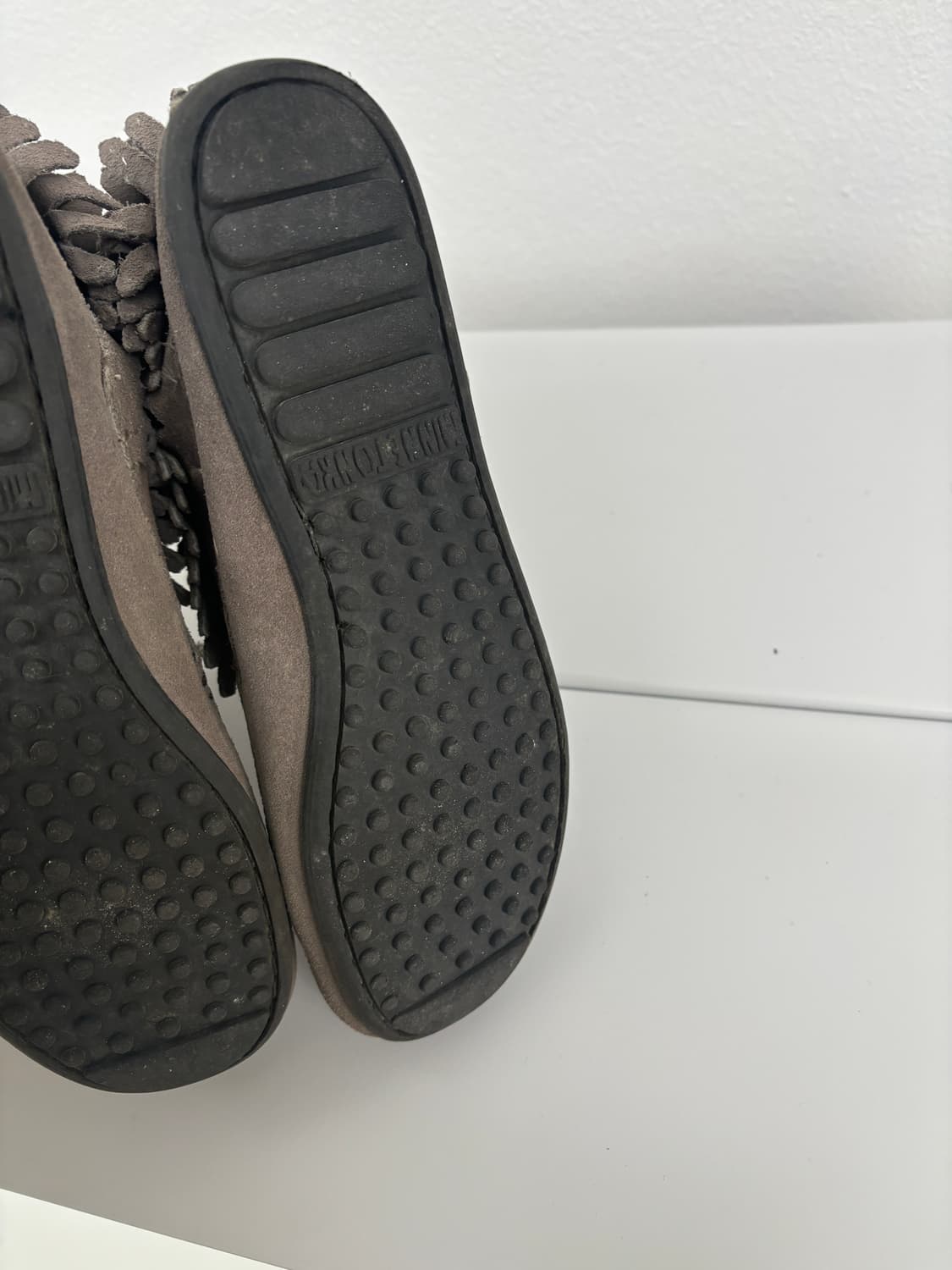 Minnetonka 프린지 부츠 스웨이드 상품이미지6