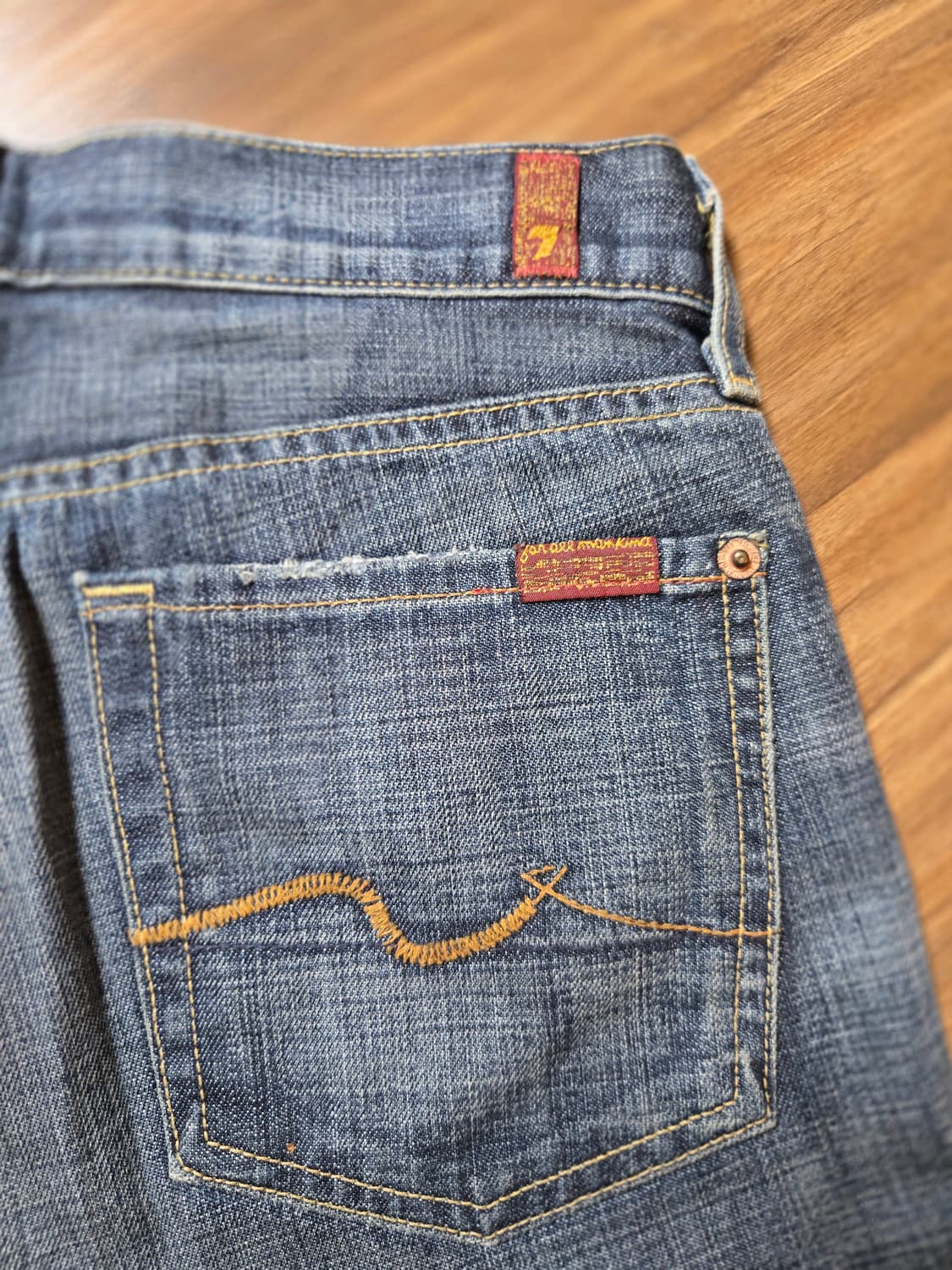7 jeans 세븐진 데님 청바지 - 28 상품이미지3