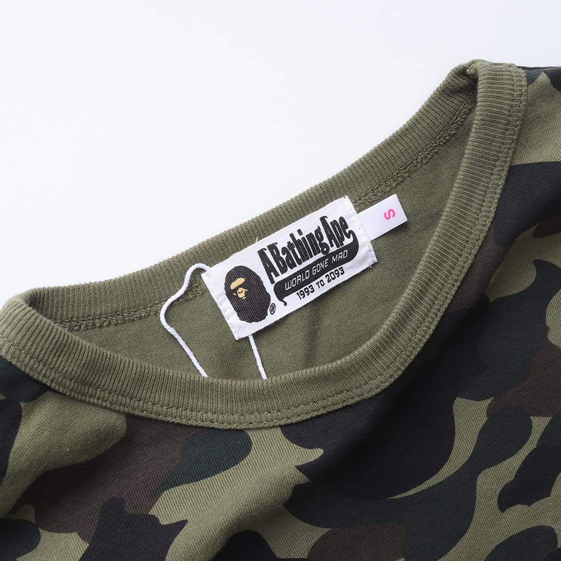 A BATHING APE 1st Camo Cropped LS Tee 상품이미지8