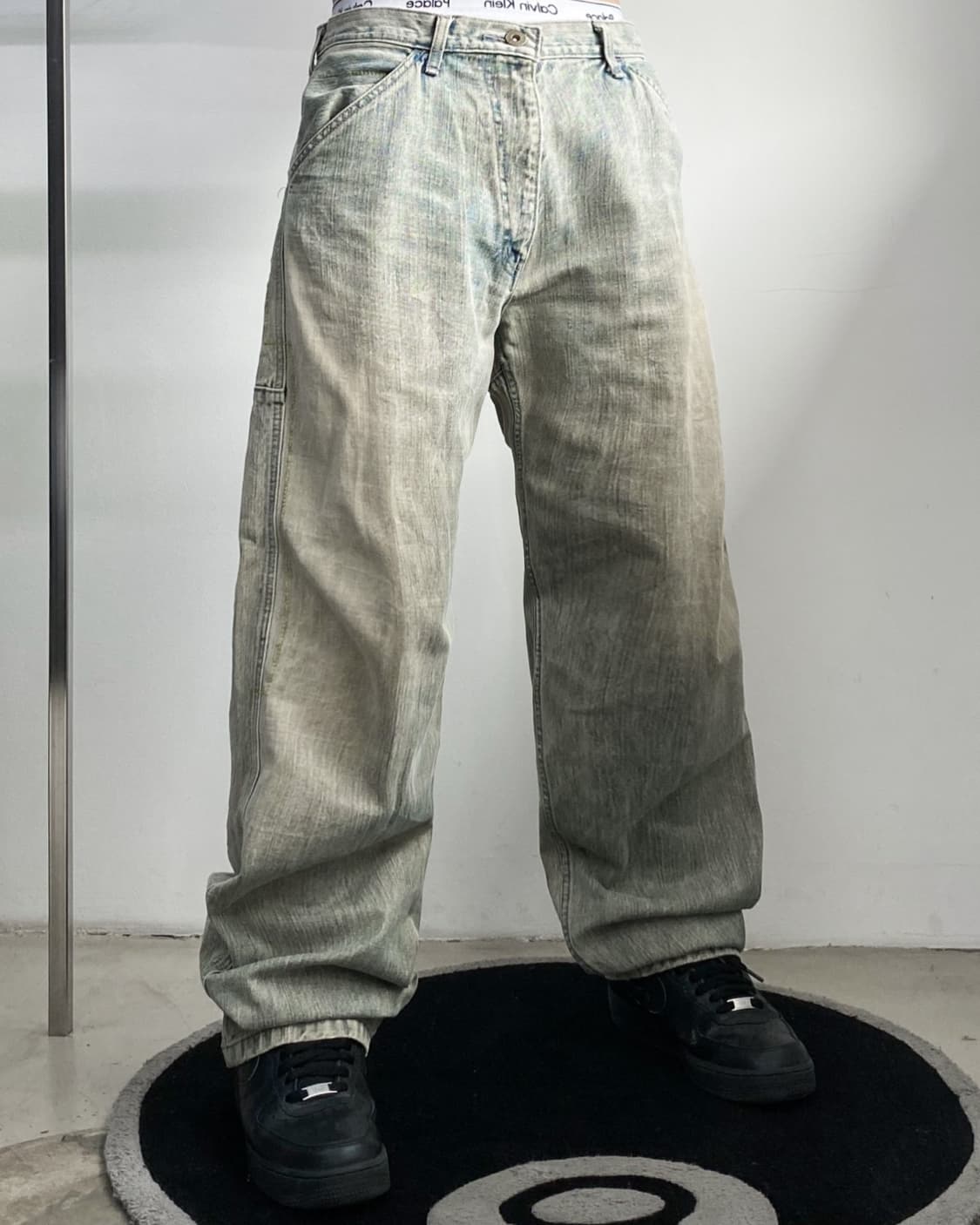 Complete Finesse 포켓 워싱 데님 팬츠 상품이미지2