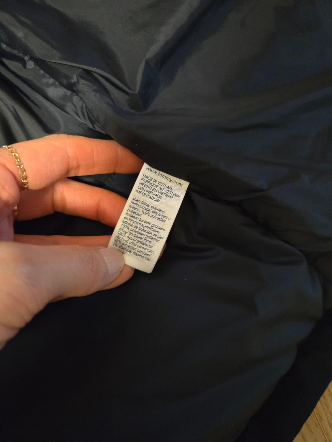 [m/100] 타미힐피거 남성 후드 패딩 상품이미지9