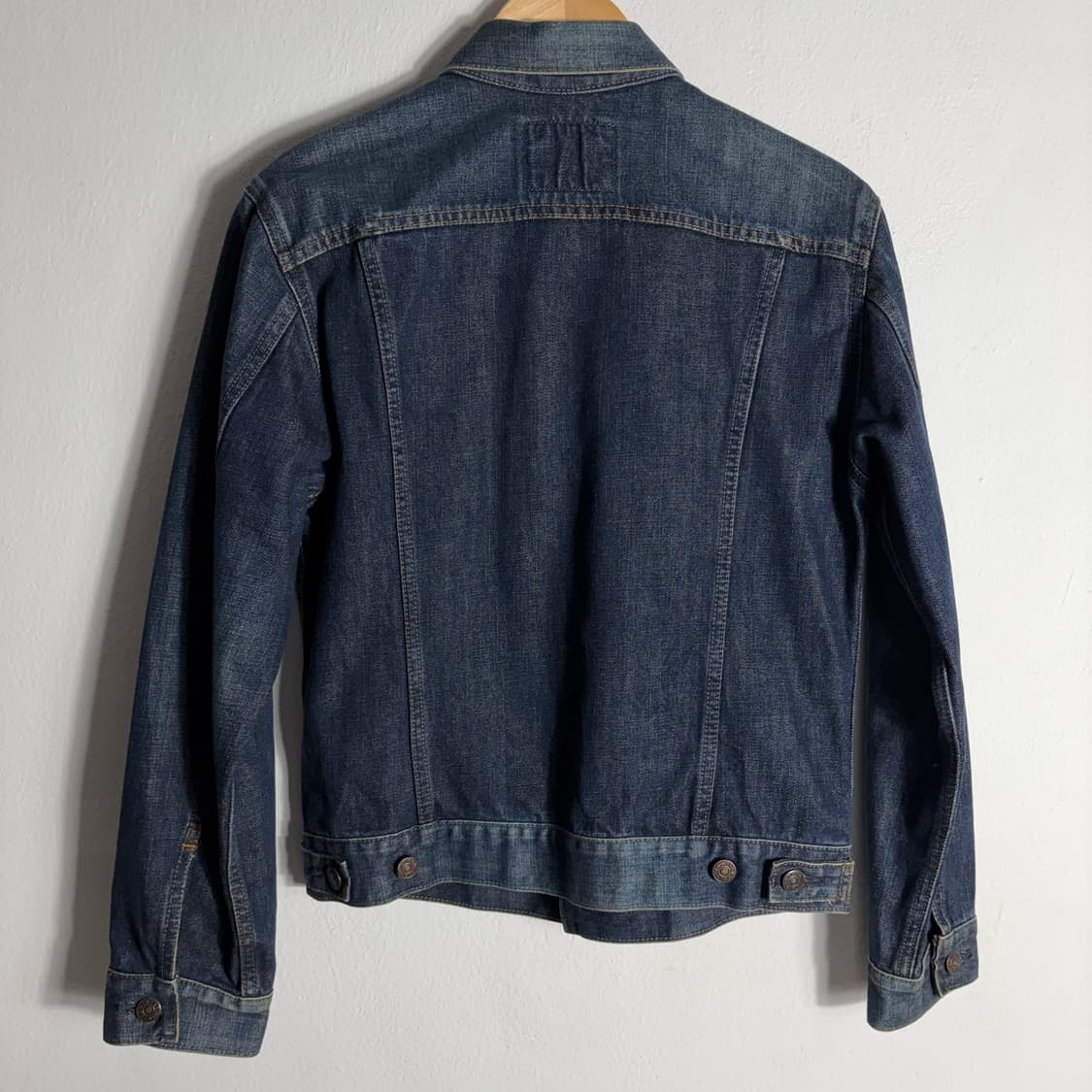 에드윈 5035 클래식 데님 트러커 자켓(M) 상품이미지4