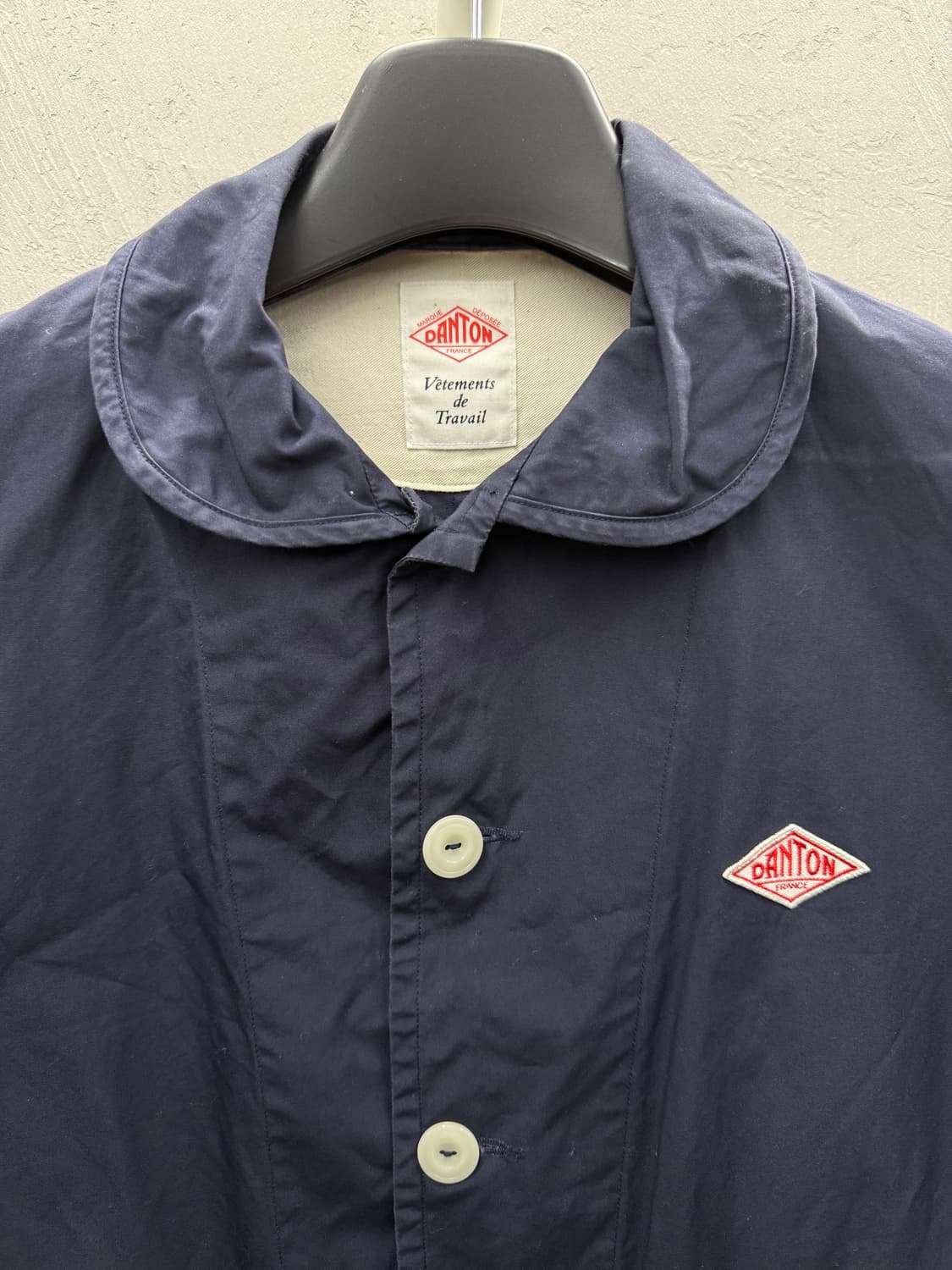 Danton work jacket navy 001 상품이미지3