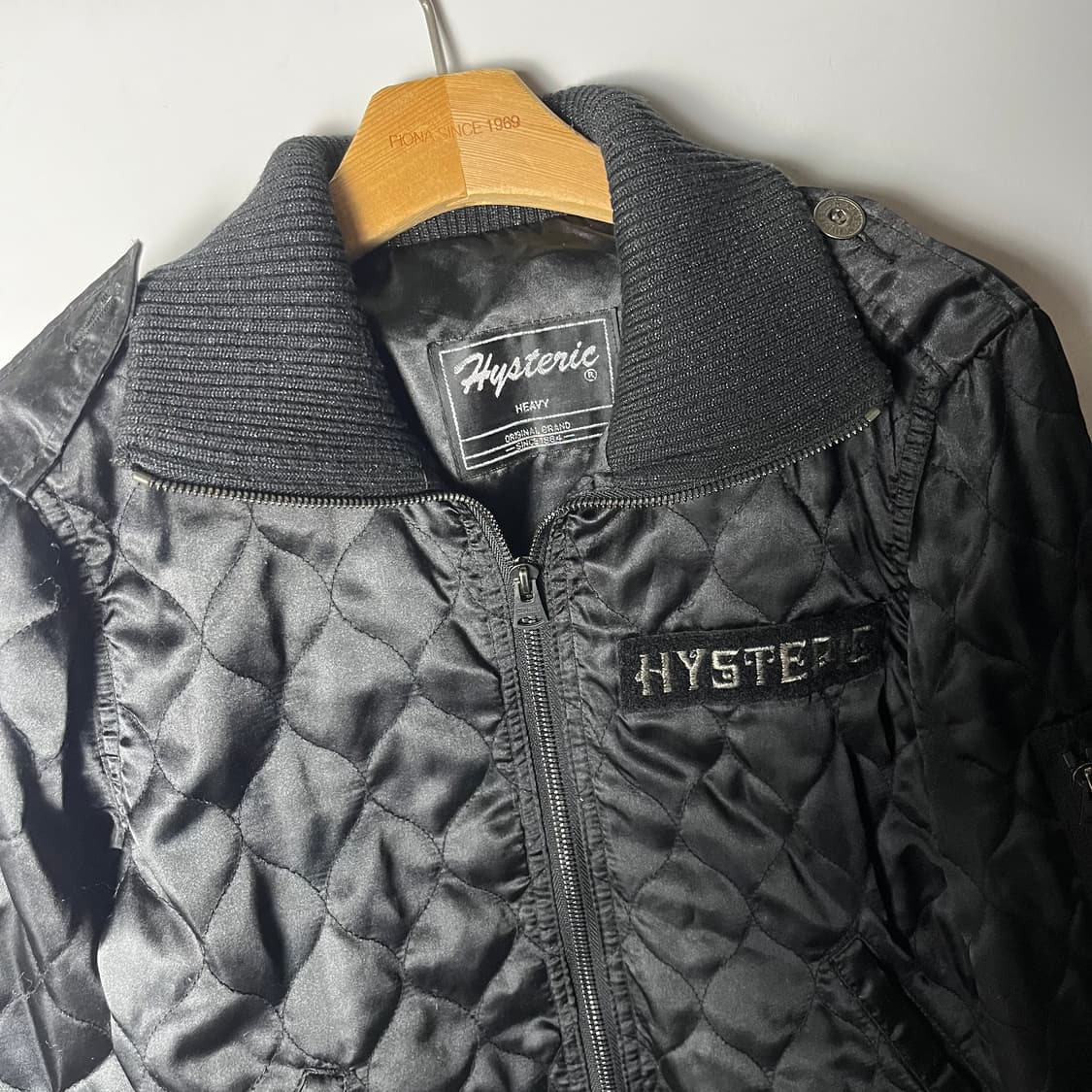 [Hysteric Glamour] 히스테릭글래머 퀼팅 봄버 자켓 상품이미지3