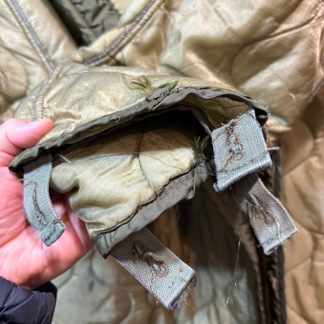 [M] US ARMY 미군 M-65 개파카 내피 상품이미지3