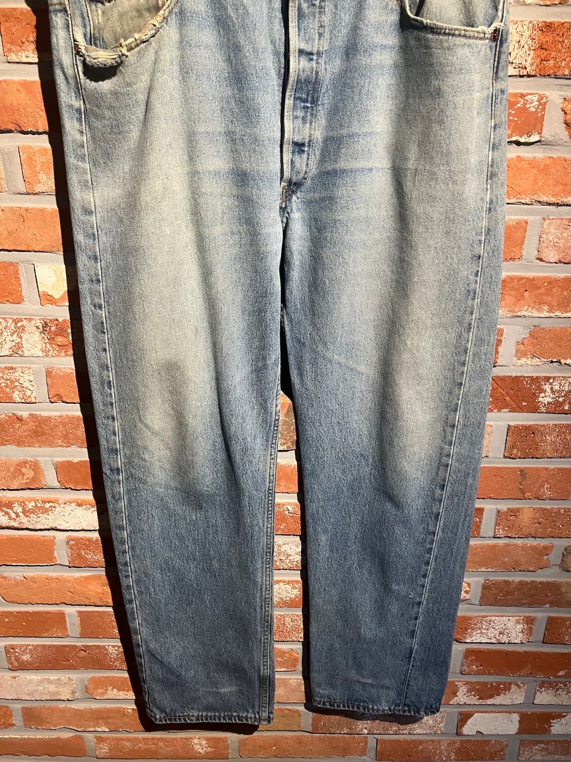 90s USA 빈티지 리바이스 501 데님 팬츠 빅사이즈 상품이미지4