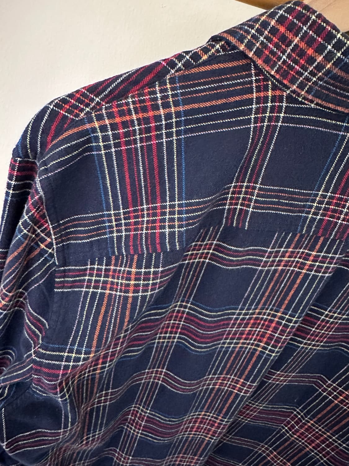 아르마니 익스체인지 체크 남방(사이즈M)겨울용 상품이미지9