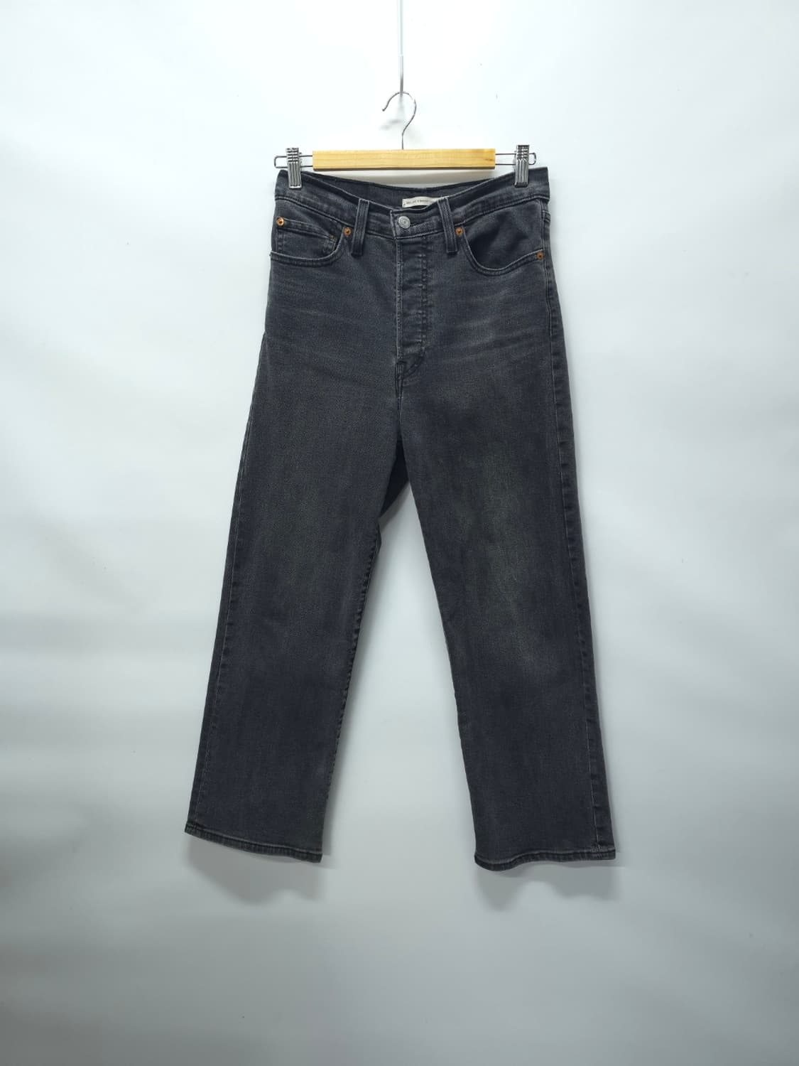 리바이스 립케이지 스트레이트 블랙진 ( 27 ) 상품이미지1