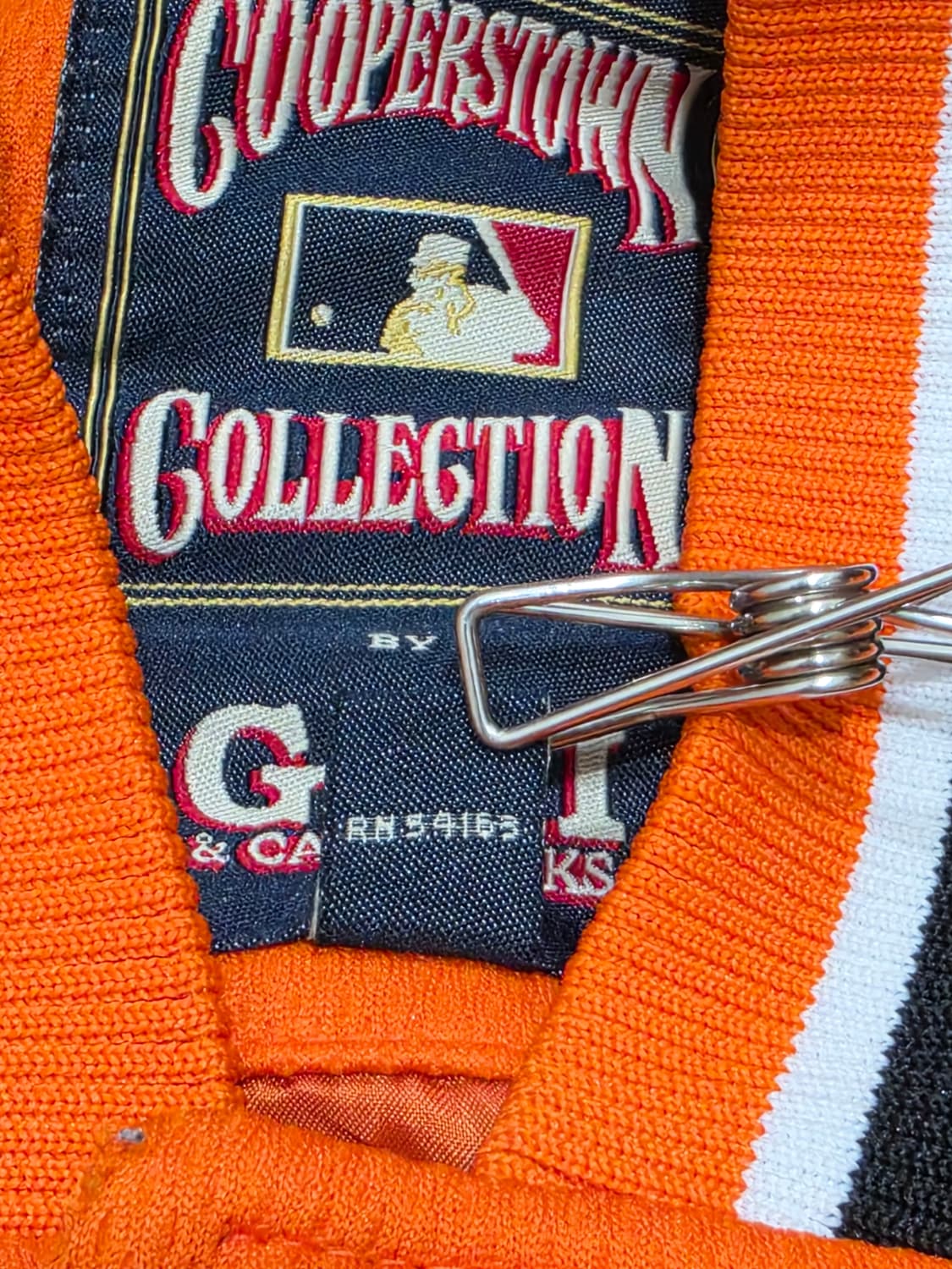 90's G-III 볼티모어 오리올스 바시티자켓 L 상품이미지5