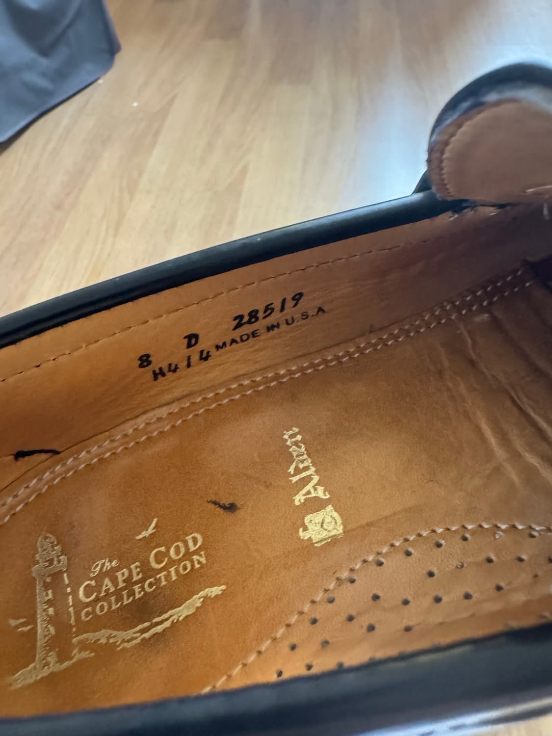 알든 Alden H414 블랙 페니 로퍼 상품이미지3