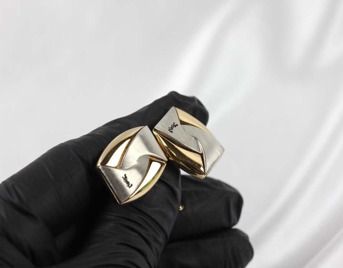 입생로랑 B+등급 남자 명품 커프스 빈티지 상품이미지8