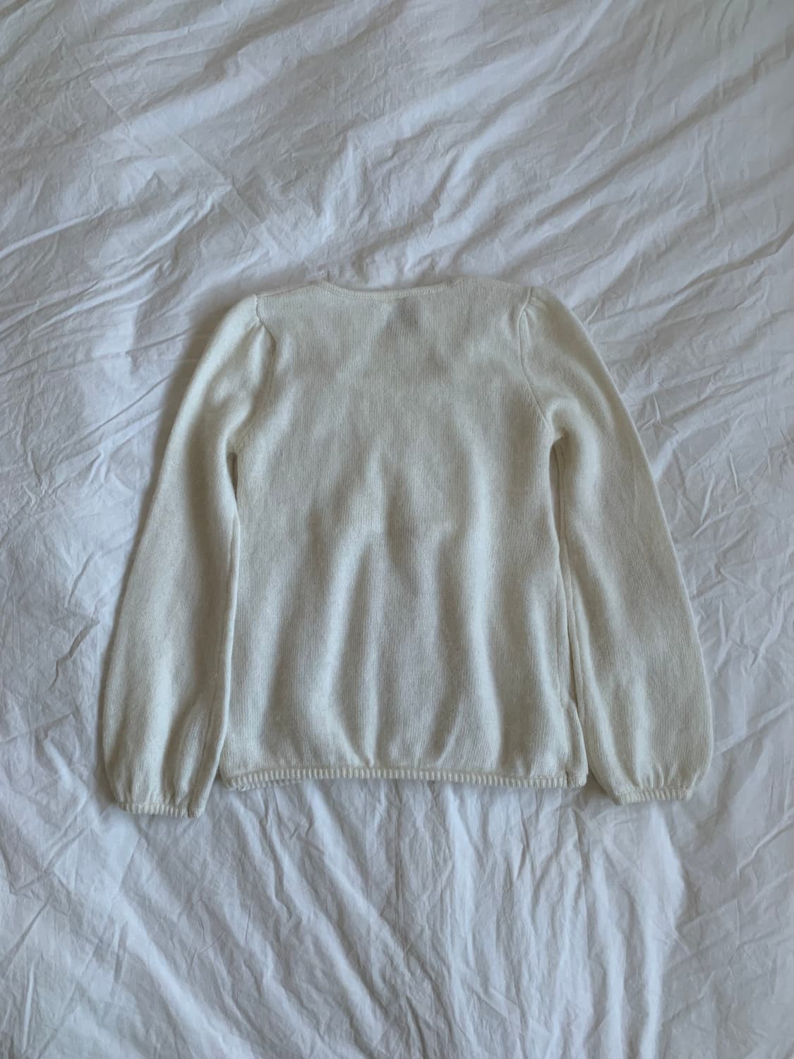 화이트 앙고라 니트 상품이미지6