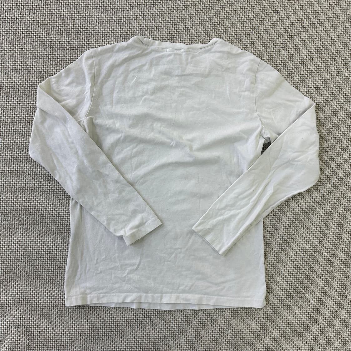 S 게스 레귤러핏 긴팔 티 0428D 상품이미지2