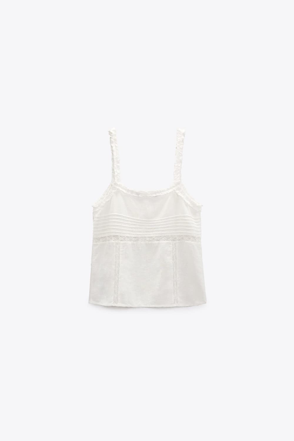 ZARA 자라 EMBROIDERED TOP 자수 탑 상품이미지2