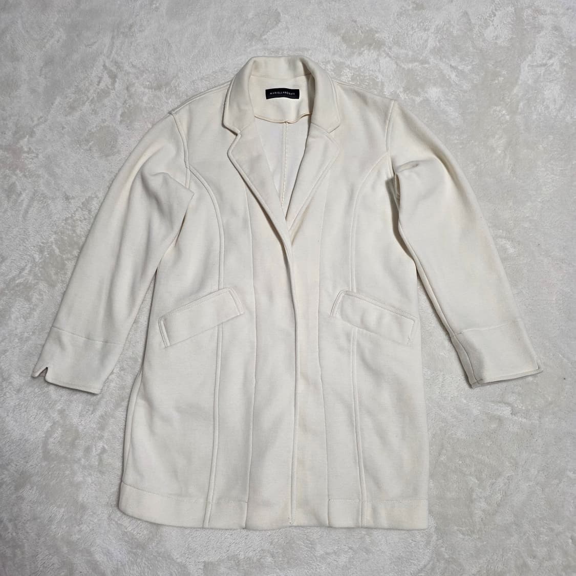 (55)마리엘리로사티 아이보리 코튼 자켓 상품이미지1