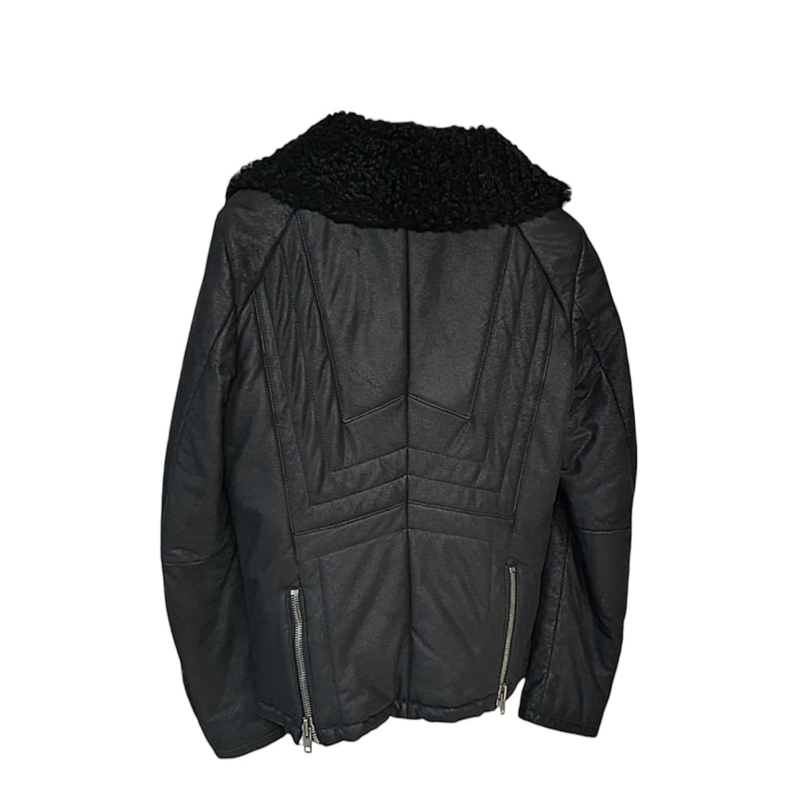 시스템옴므 리얼 양가죽 무스탕 자켓 상품이미지2