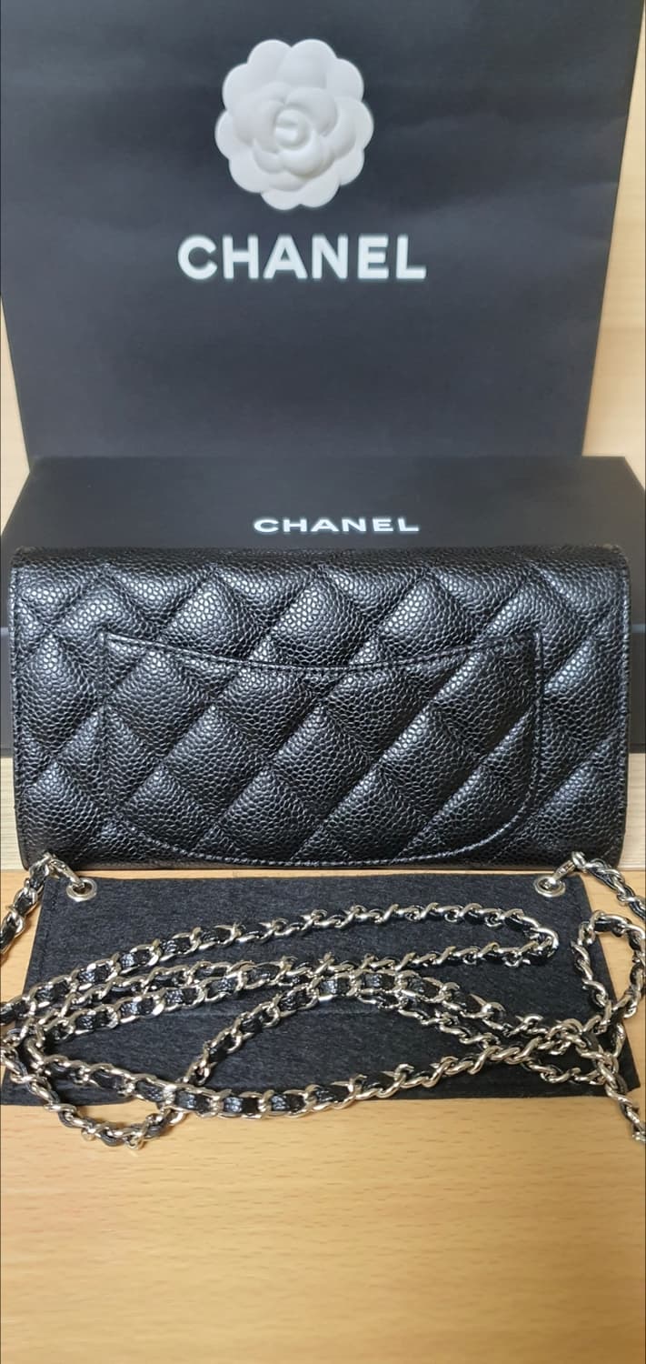 (미사용)샤넬 캐비어 지갑/장지갑 새상품급 정품(감정O) 상품이미지2