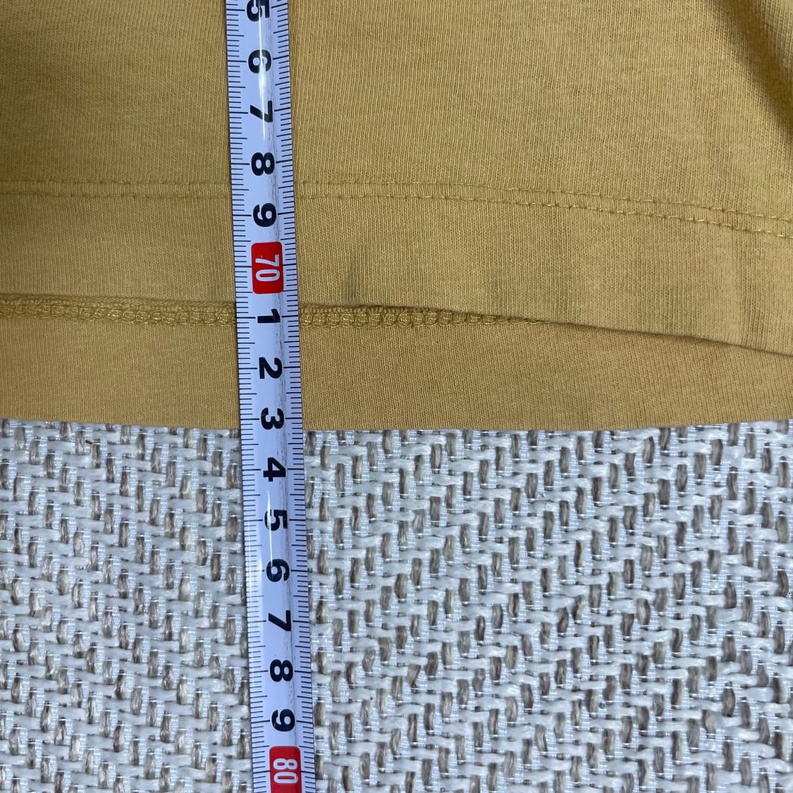 헤지스 피즈 반팔티 옐로우 XXL (115) 상품이미지7