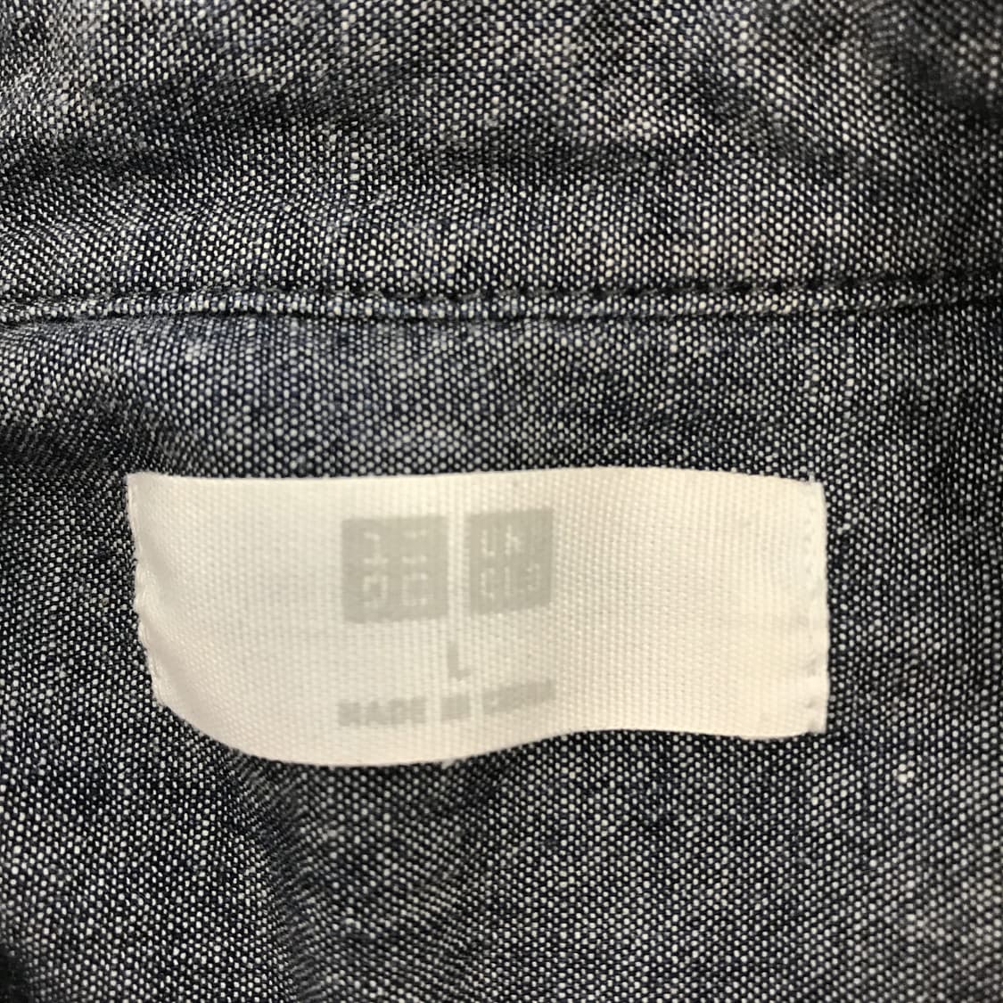 유니클로 샴브레이 셔츠 우먼스 [여성L] 상품이미지5