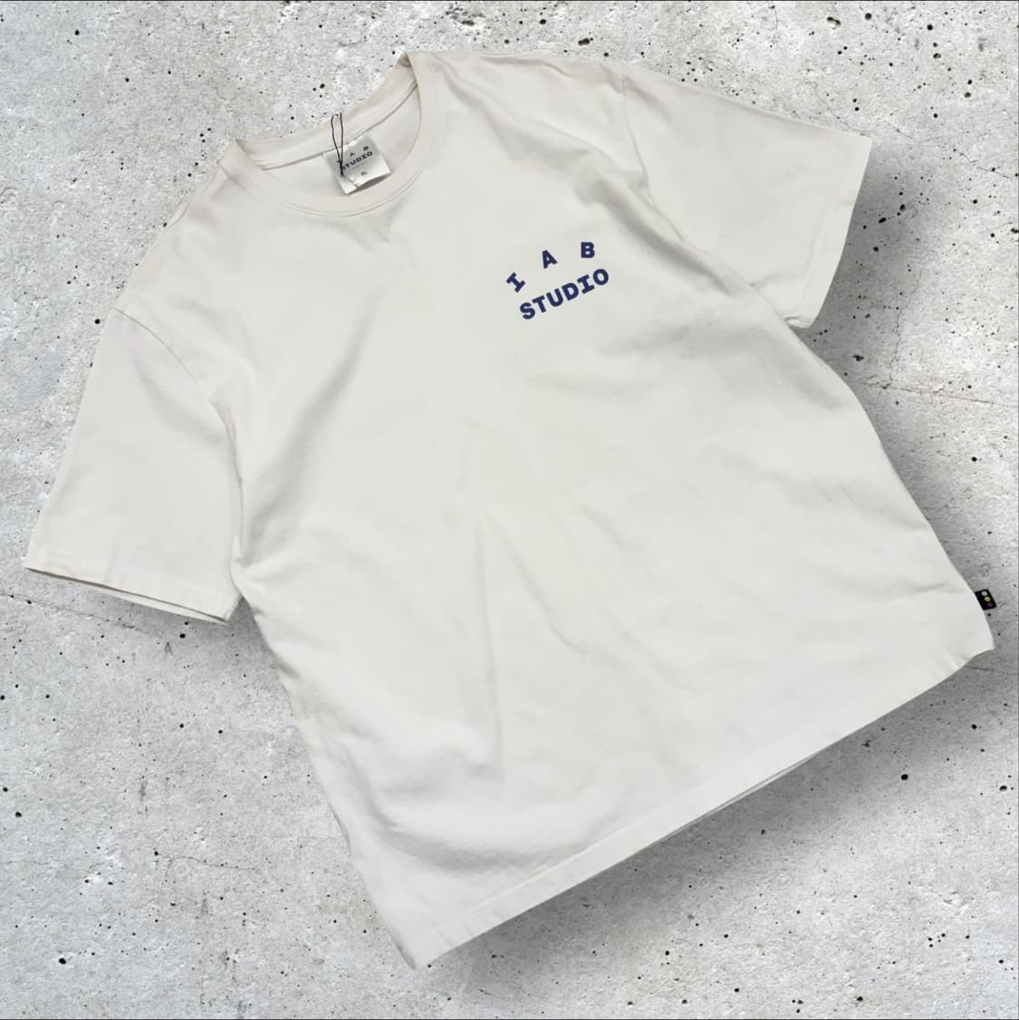 [XL] IAB 아이앱스튜디오 반팔 티셔츠 화이트 C640 상품이미지2