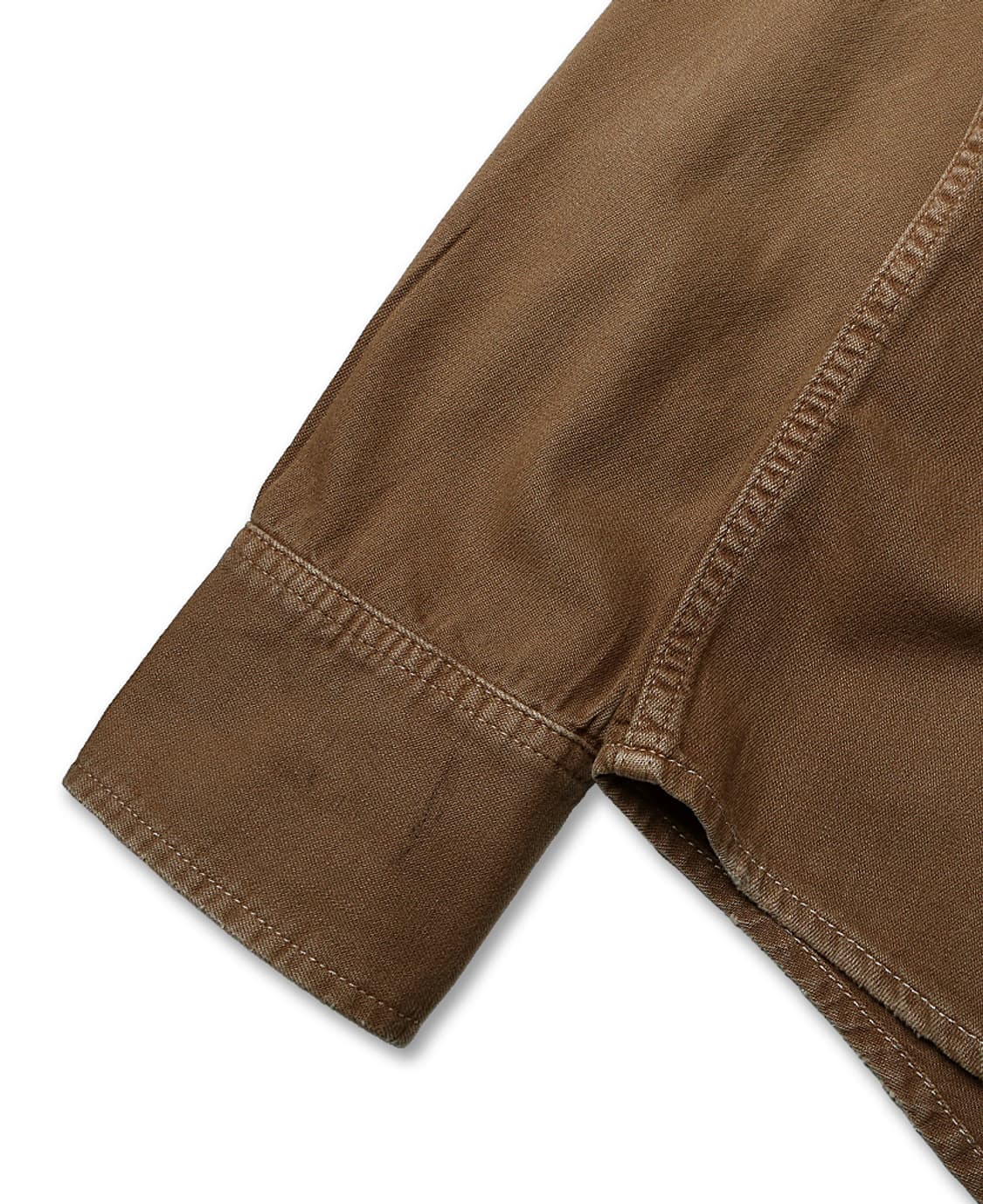 일레븐티 [Eleventy] 빈티지 브라운 코튼 워싱 웨스턴 셔츠 상품이미지5