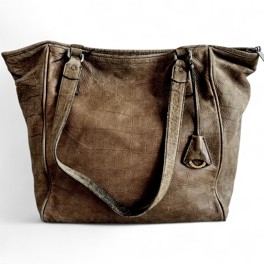 아니아리 aniary 앤틱 레더 크로크 형압 토트백 포터 재패니즈 상품이미지2