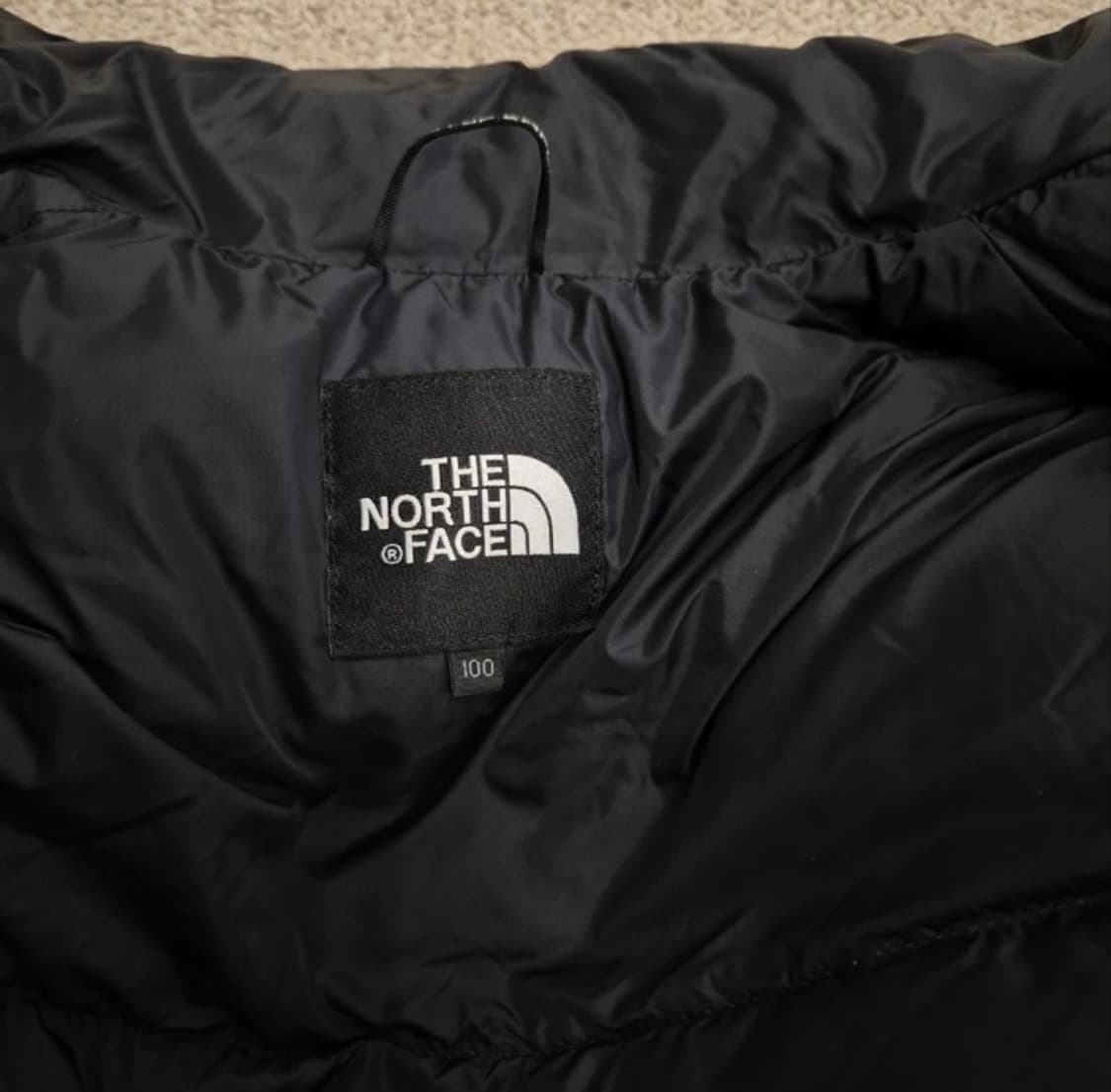 [정품/100, 블랙+그레이] 노스페이스 눕시 700 패딩 B7 상품이미지6