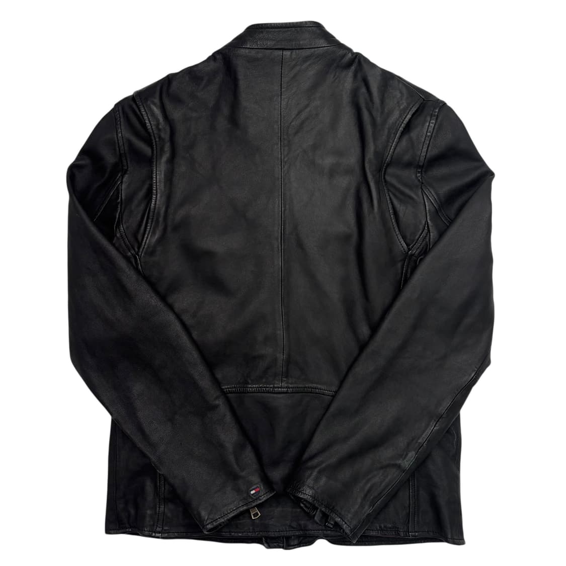 타미 힐피거 램스킨 블랙 레더 자켓 L 상품이미지4