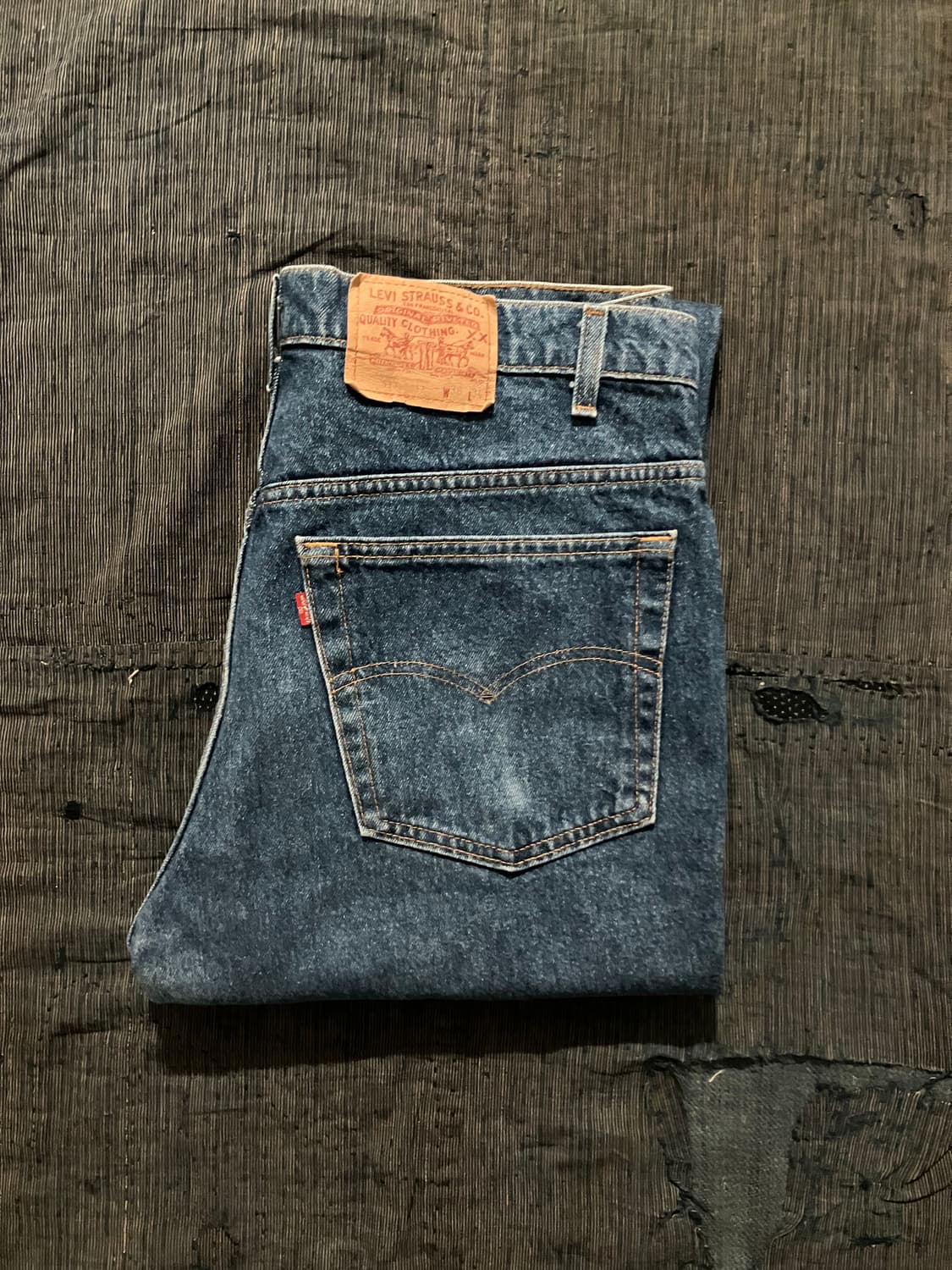 🇺🇸 80s USA 빈티지 리바이스 517 부츠컷 데님 팬츠 상품이미지1