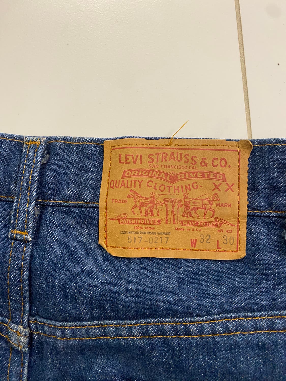 USA)Levi's 517 청바지 W32 L30 상품이미지3