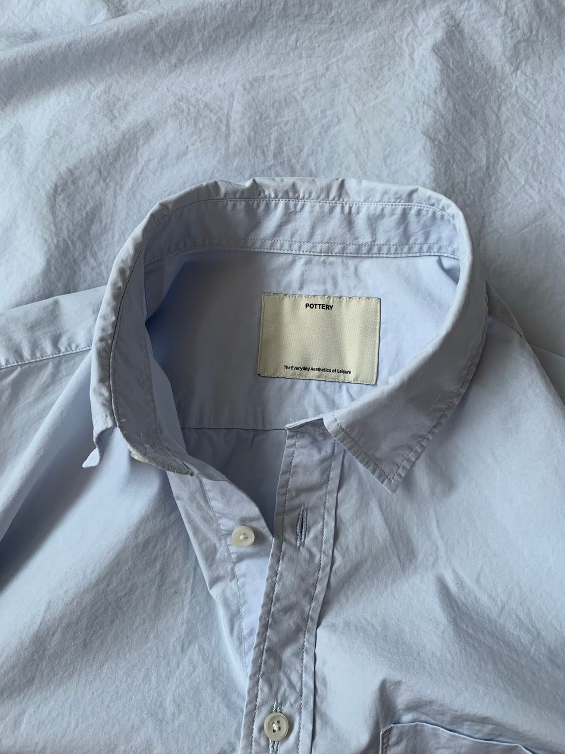 Pottery cotton typewriter comfort shirt 상품이미지3