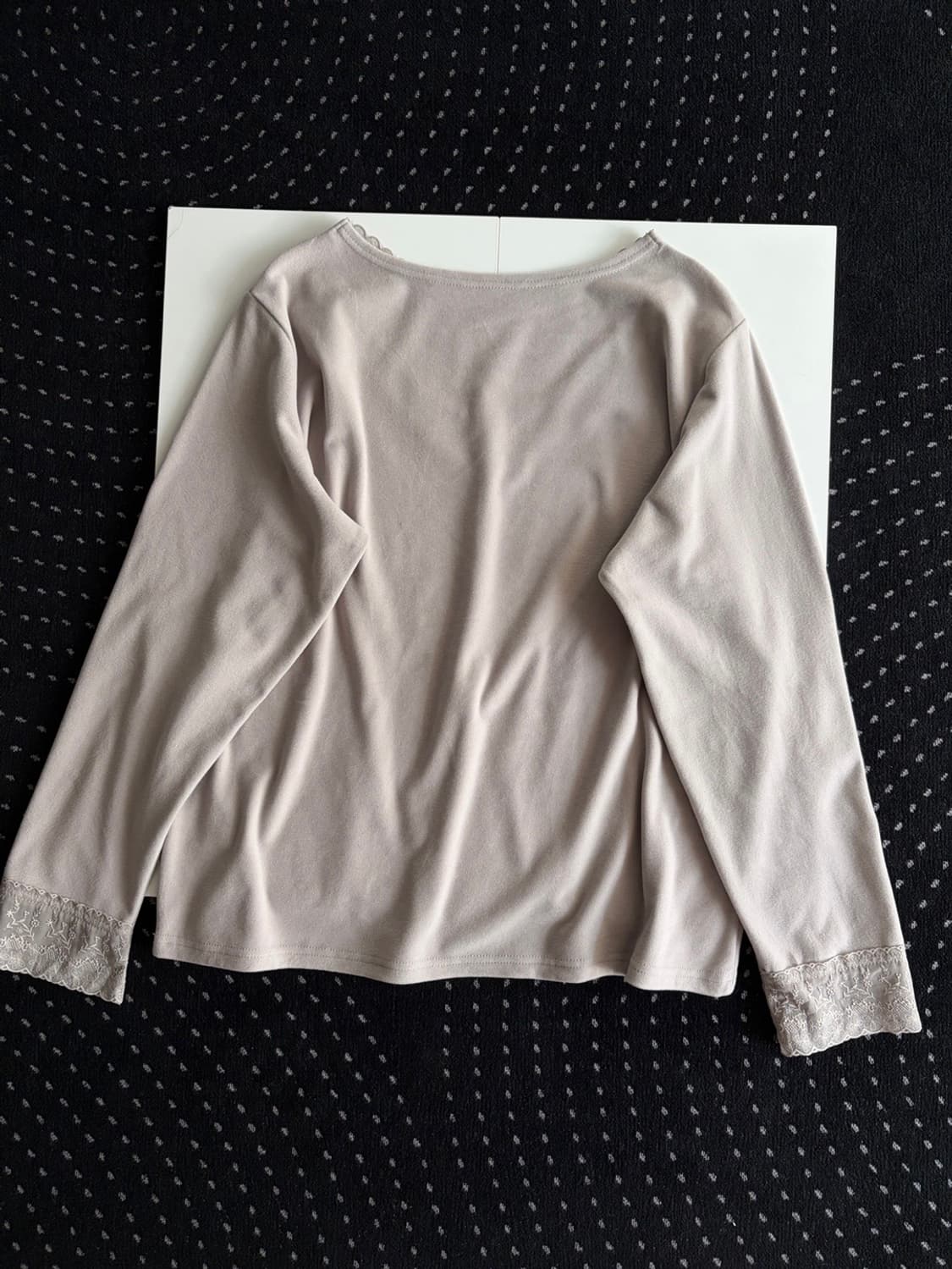 lace long sleeve top 상품이미지10