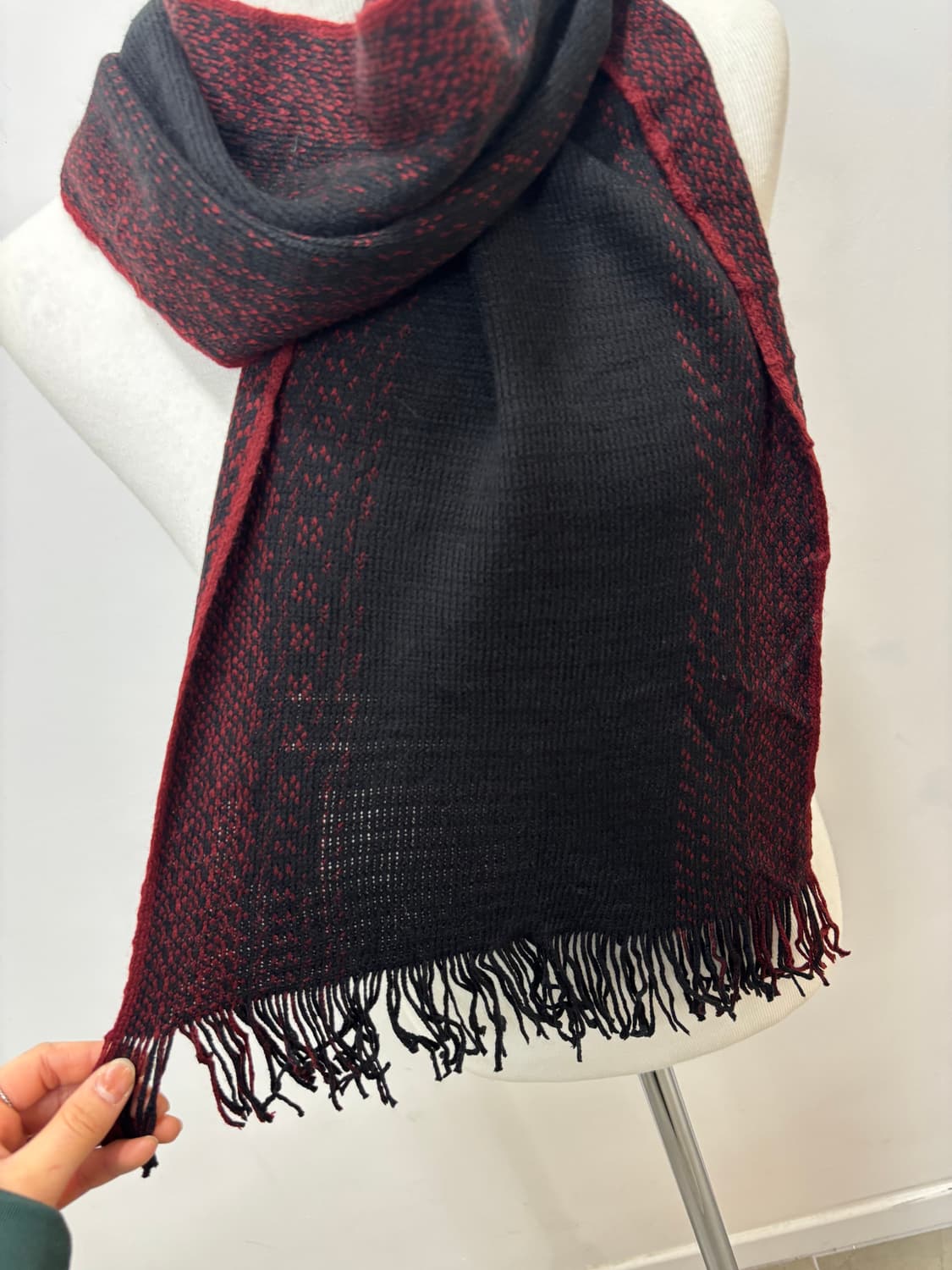 Hiroko Koshino homme 니트 머플러 목도리 상품이미지4