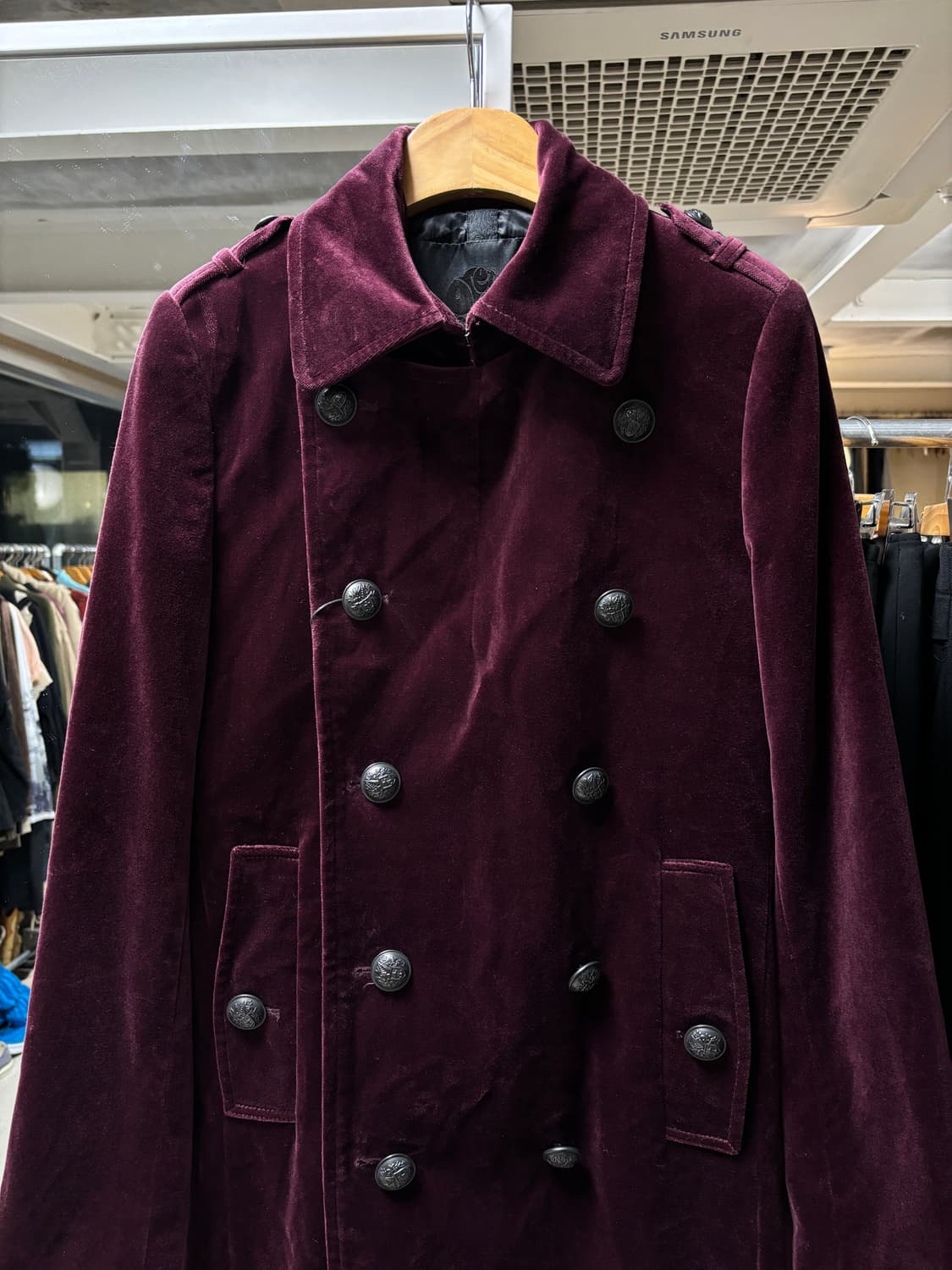 Pretty green 벨루어 나폴레옹 코트 상품이미지7