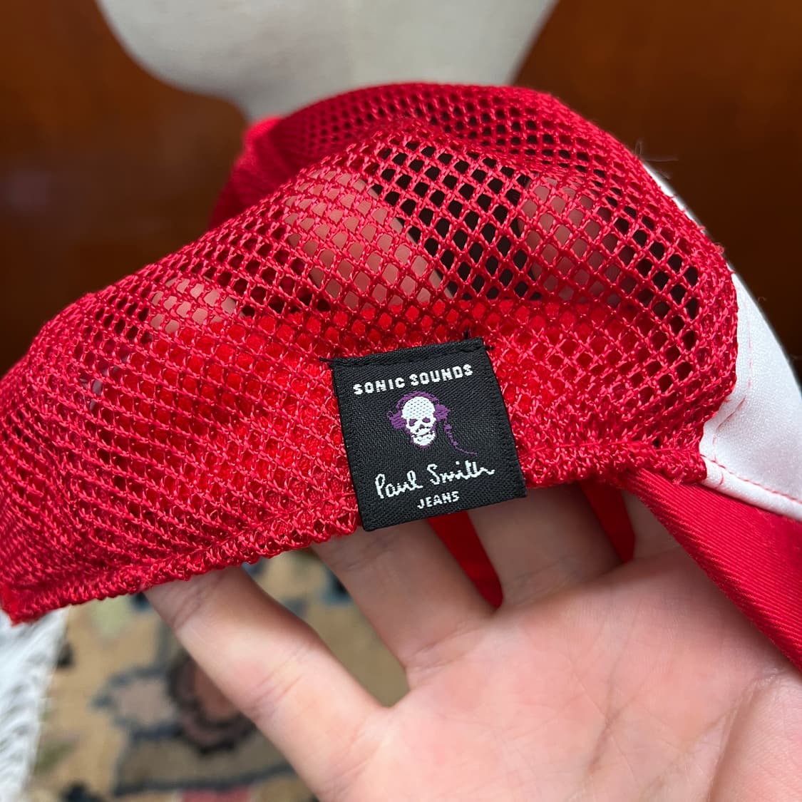 폴스미스 진스 x 소닉 사운즈 메쉬 캡 상품이미지4